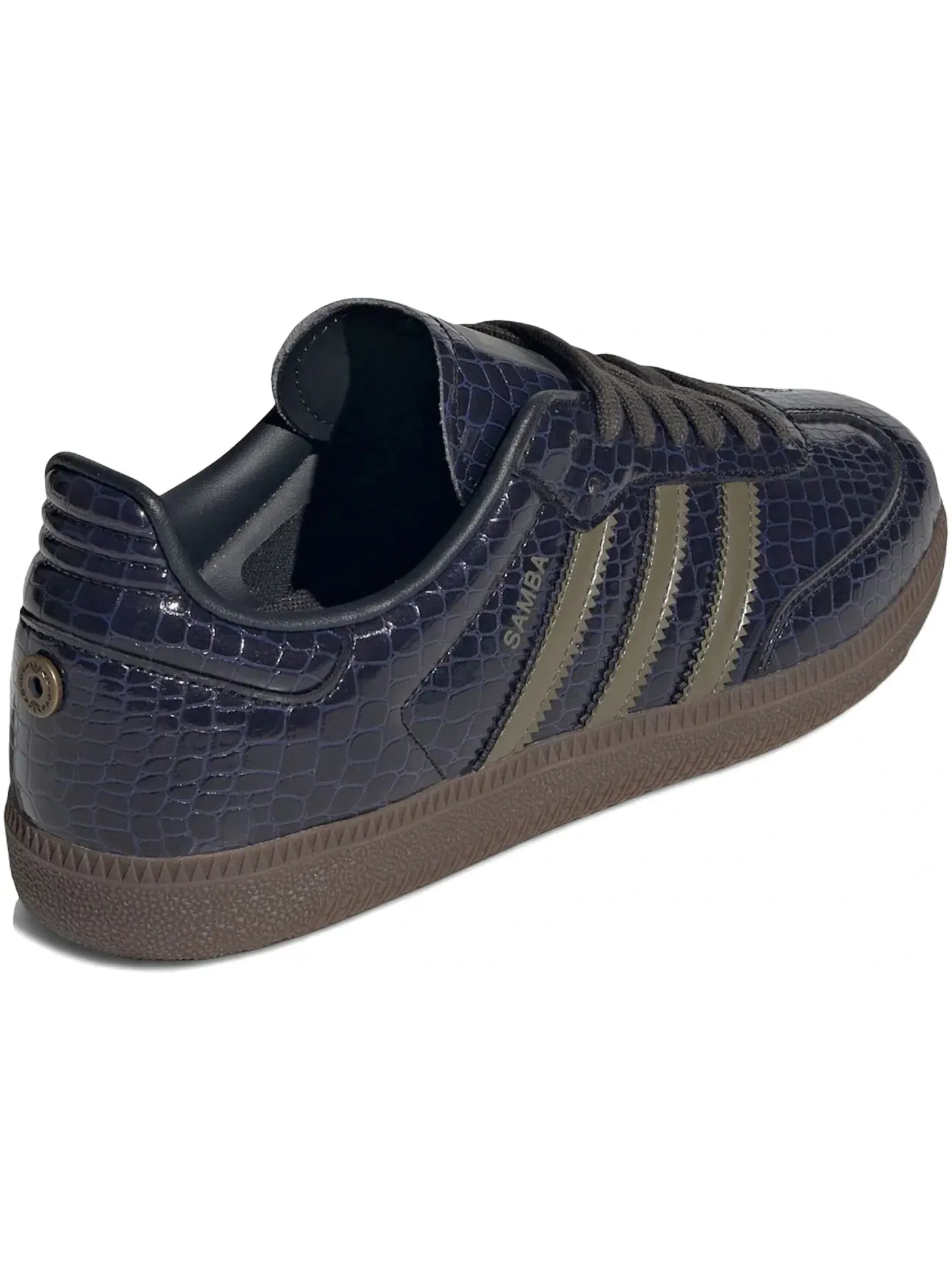 Женские кроссовки с принтом Adidas Samba — изображение 2 из 2, оливковый