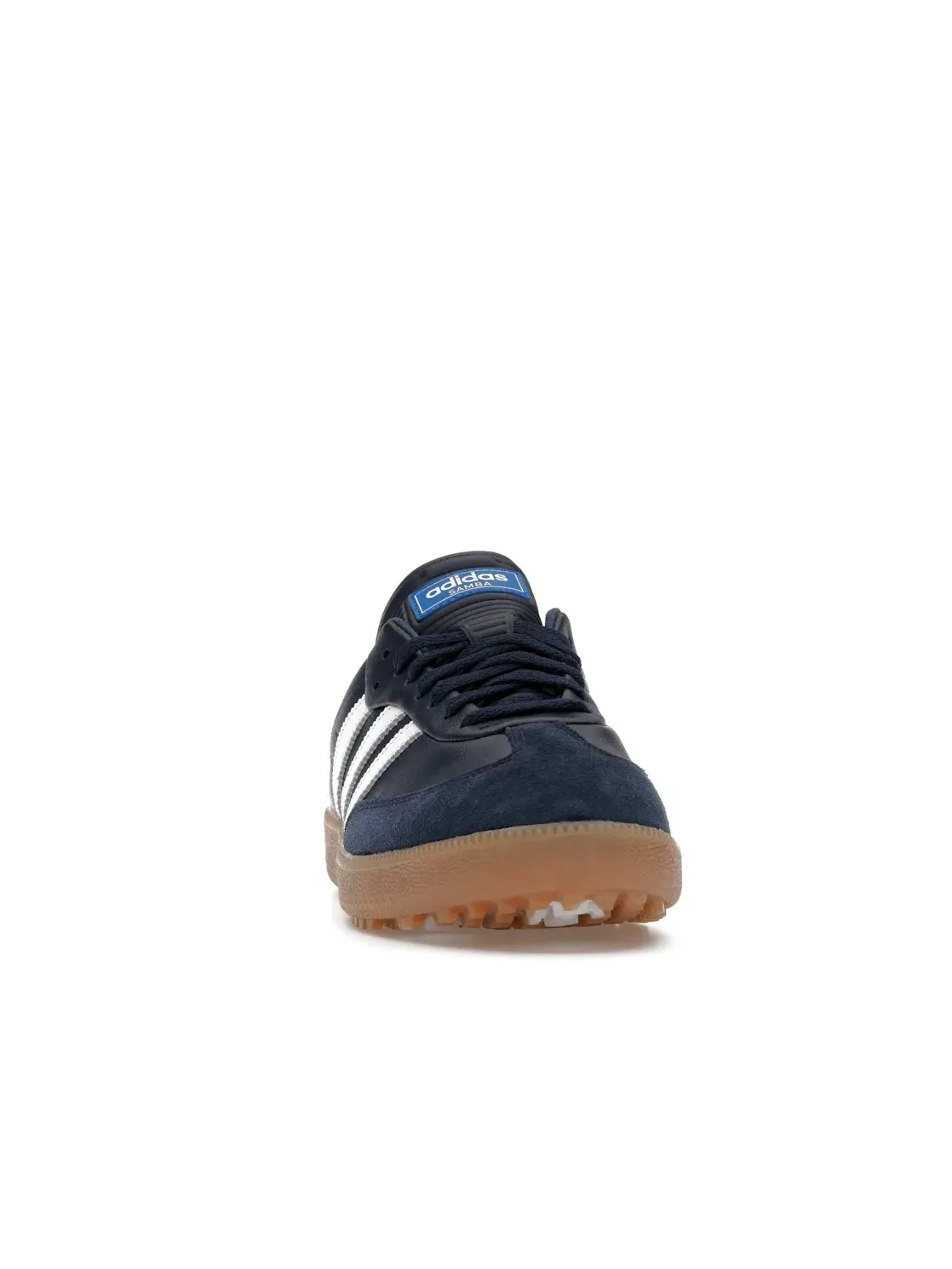 Мужские кроссовки Lifestyle с замшевым верхом Adidas Samba Spikeless Golf — изображение 2 из 4, индиго/белый/синий