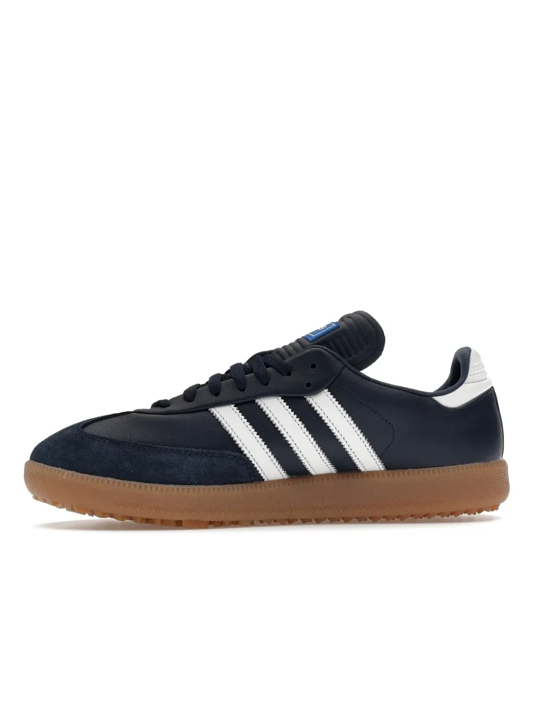 Мужские кроссовки Lifestyle с замшевым верхом Adidas Samba Spikeless Golf — изображение 3 из 4, индиго/белый/синий
