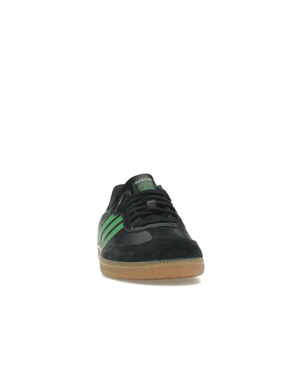 Мужские кеды Lifestyle Adidas Adidas Samba Team — изображение 2 из 4, черный/зеленый
