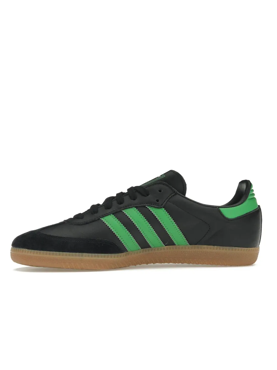 Мужские кеды Lifestyle Adidas Adidas Samba Team — изображение 3 из 4, черный/зеленый