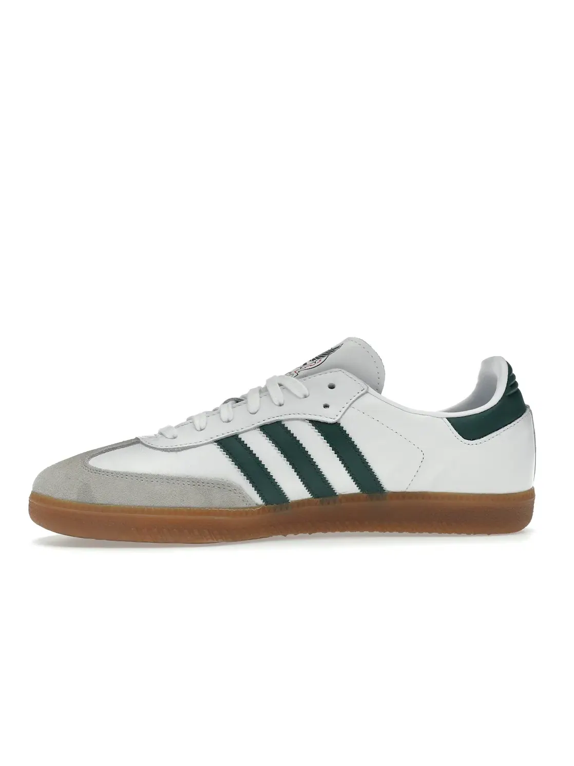 Мужские кроссовки с принтом Adidas Samba Team — изображение 3 из 4, белый/зеленый