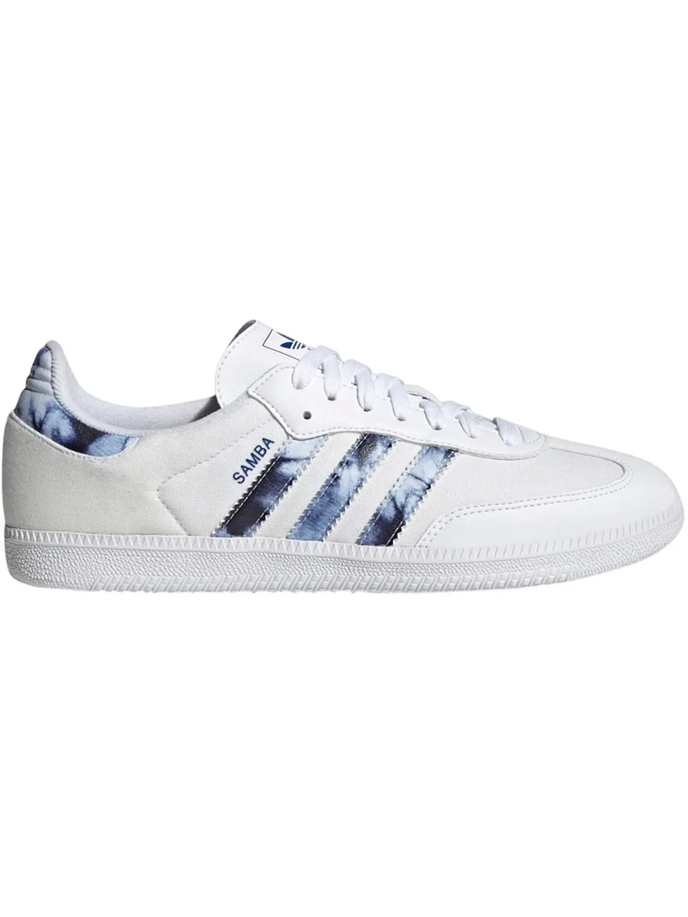Мужские кроссовки Lifestyle Adidas Samba — изображение 1 из 1, белый/синий/белый