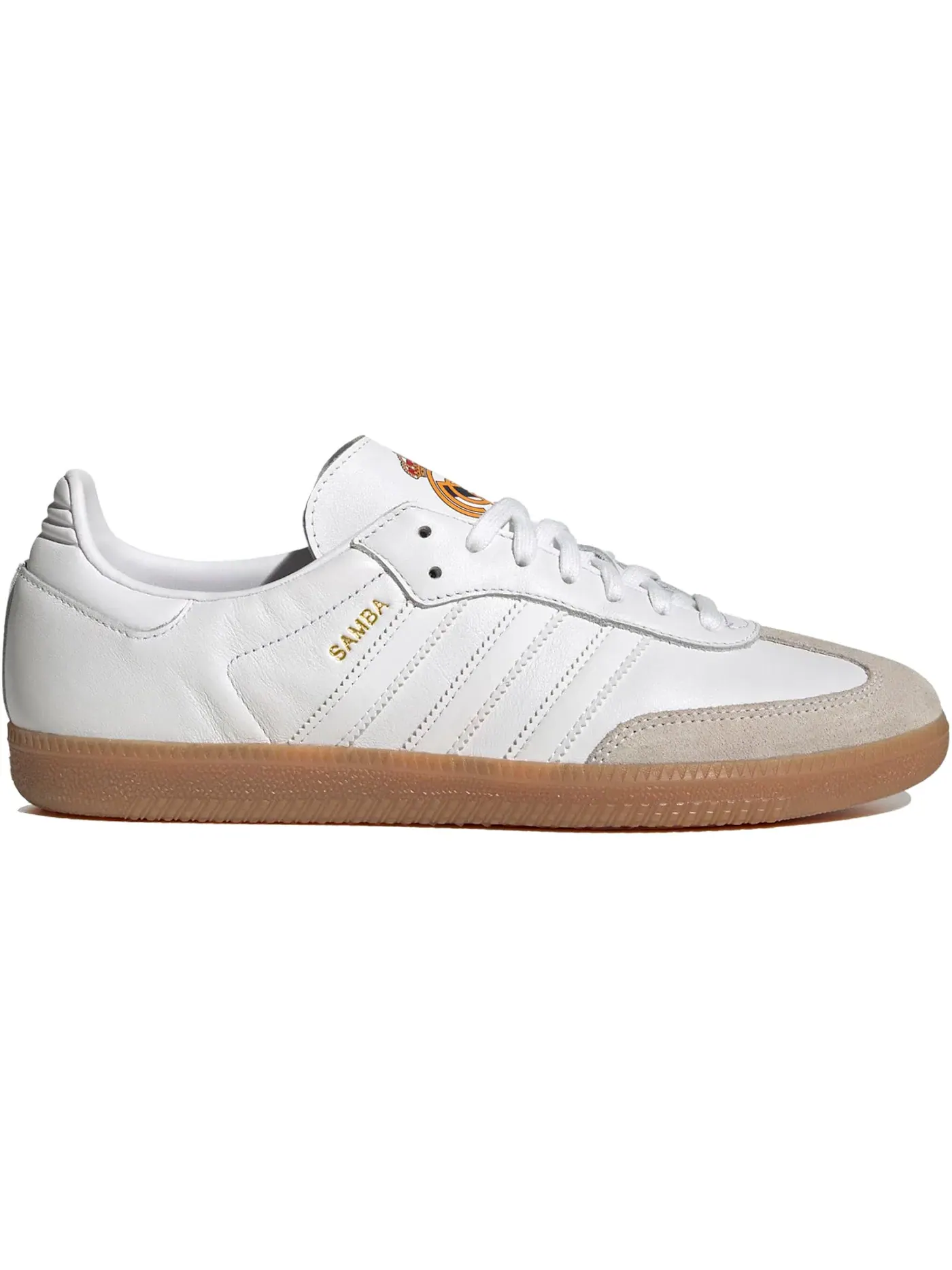 Мужские кроссовки Lifestyle Adidas Samba Team — изображение 1 из 1, белый/белый