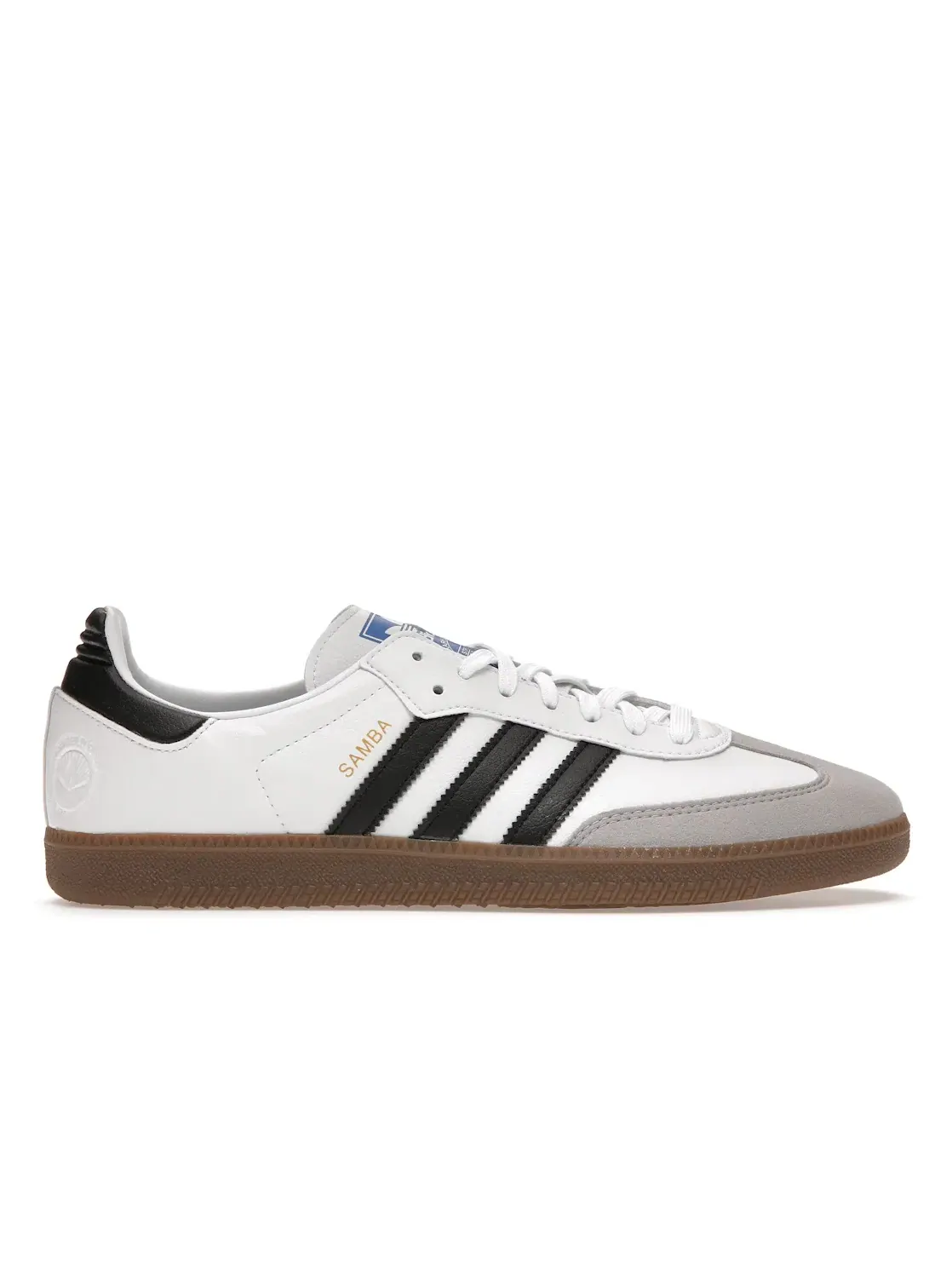 Мужские кроссовки Lifestyle Adidas Samba — изображение 1 из 4, белый черный