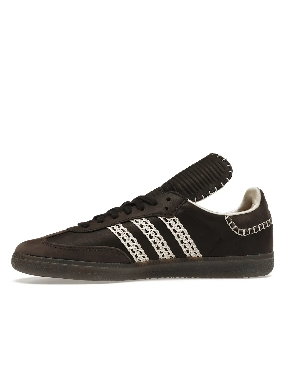 Мужские кроссовки с замшевыми вставками Wales Bonner Adidas — изображение 3 из 4