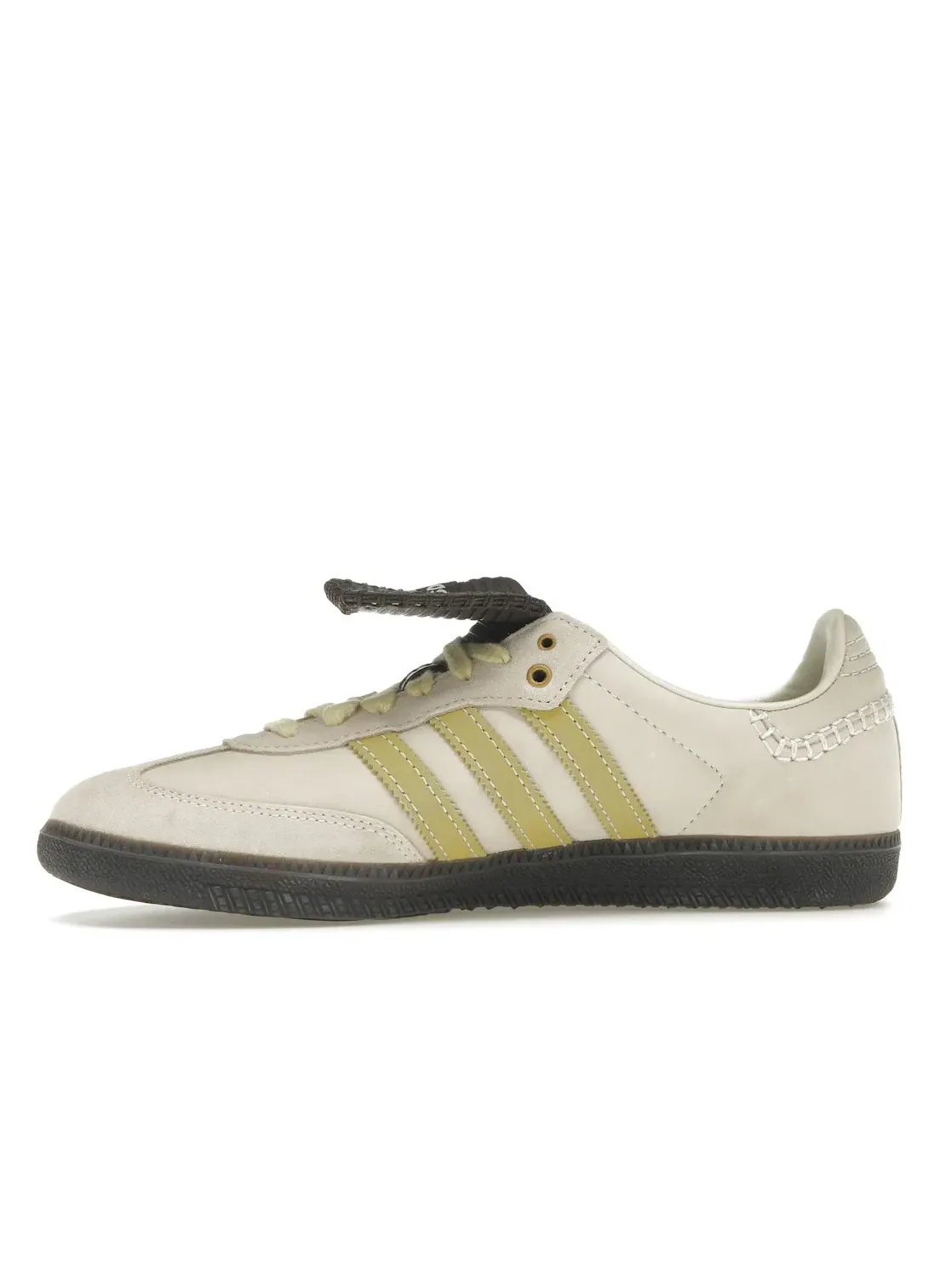 Мужские кроссовки с замшевыми вставками Adidas Samba — изображение 3 из 4, коричневый//желтый