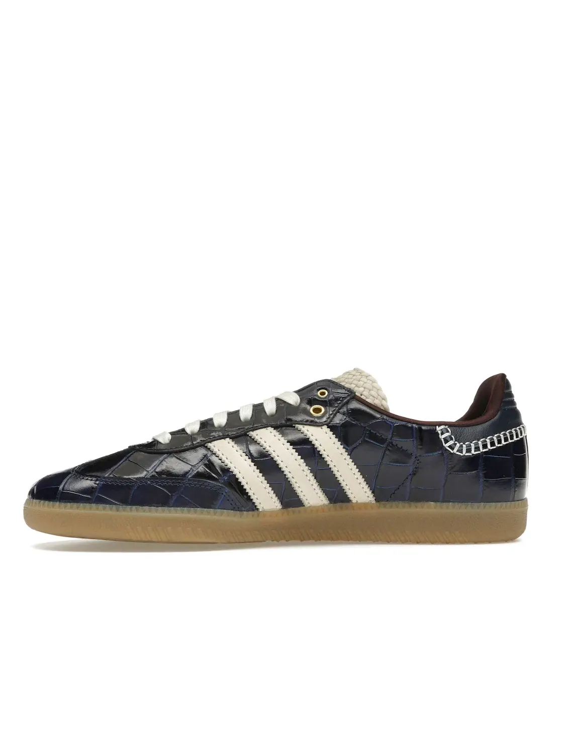 Мужские кроссовки с искусственной кожи крокодила Samba Adidas — изображение 3 из 4