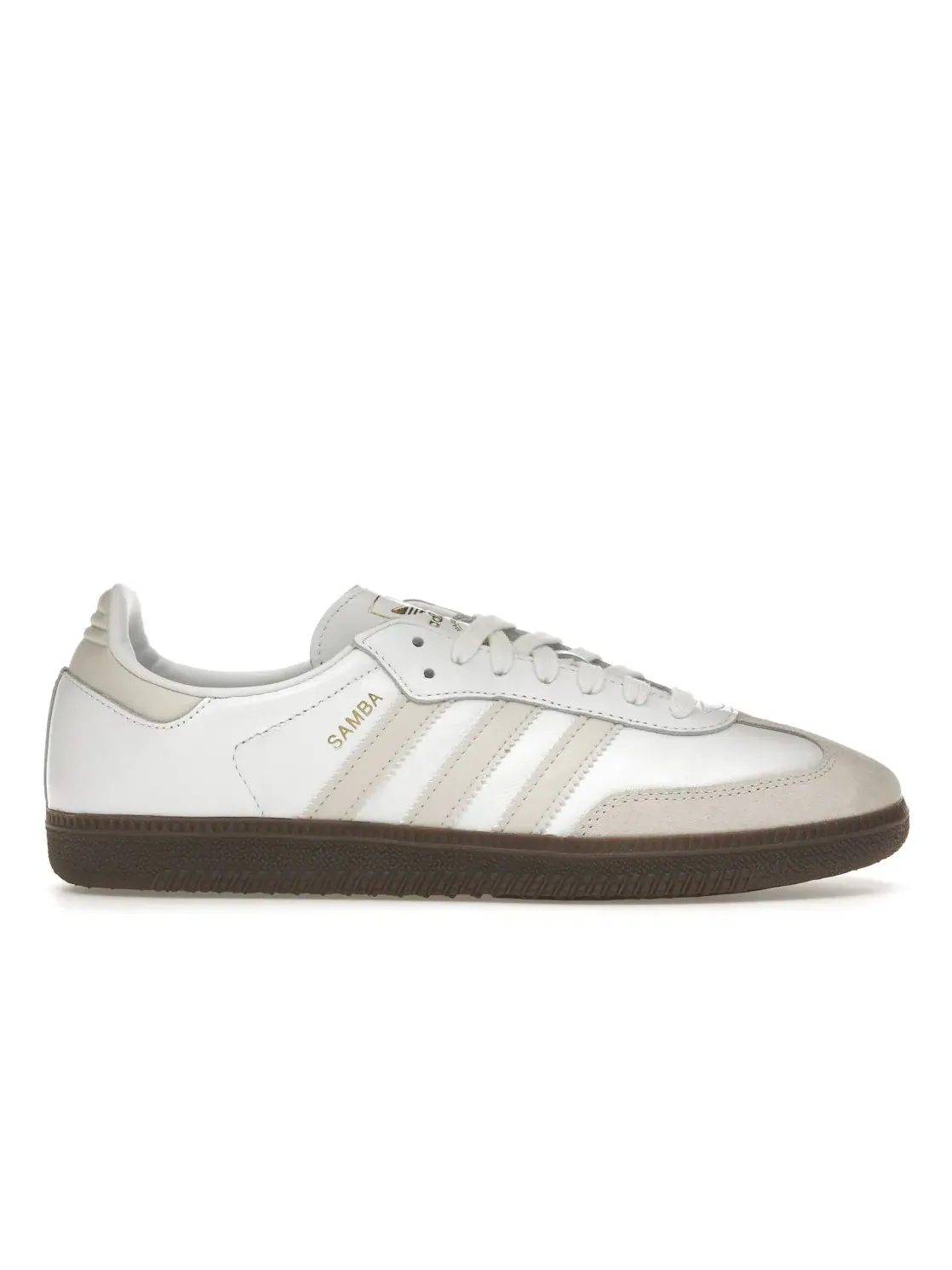 Женские кроссовки с длинным язычком Adidas Samba Adidas — изображение 1 из 4, белый