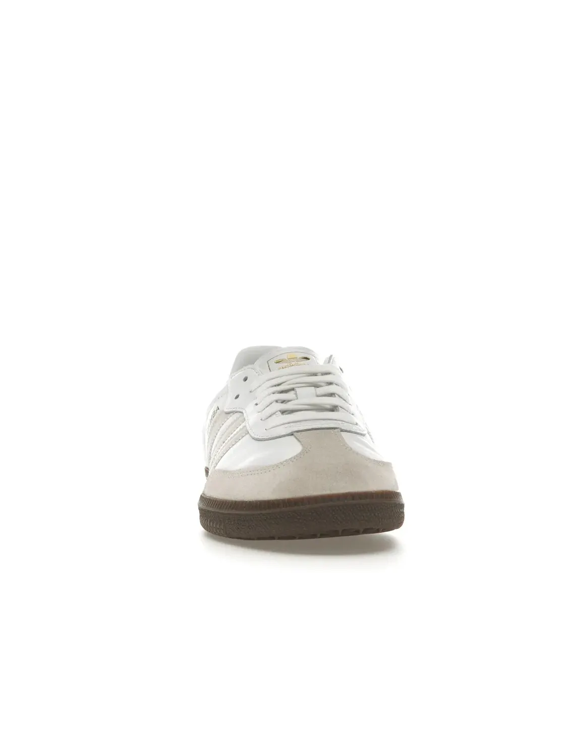 Женские кроссовки с длинным язычком Adidas Samba Adidas — изображение 2 из 4, белый