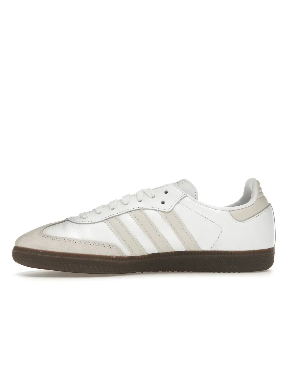 Женские кроссовки с длинным язычком Adidas Samba Adidas — изображение 3 из 4, белый