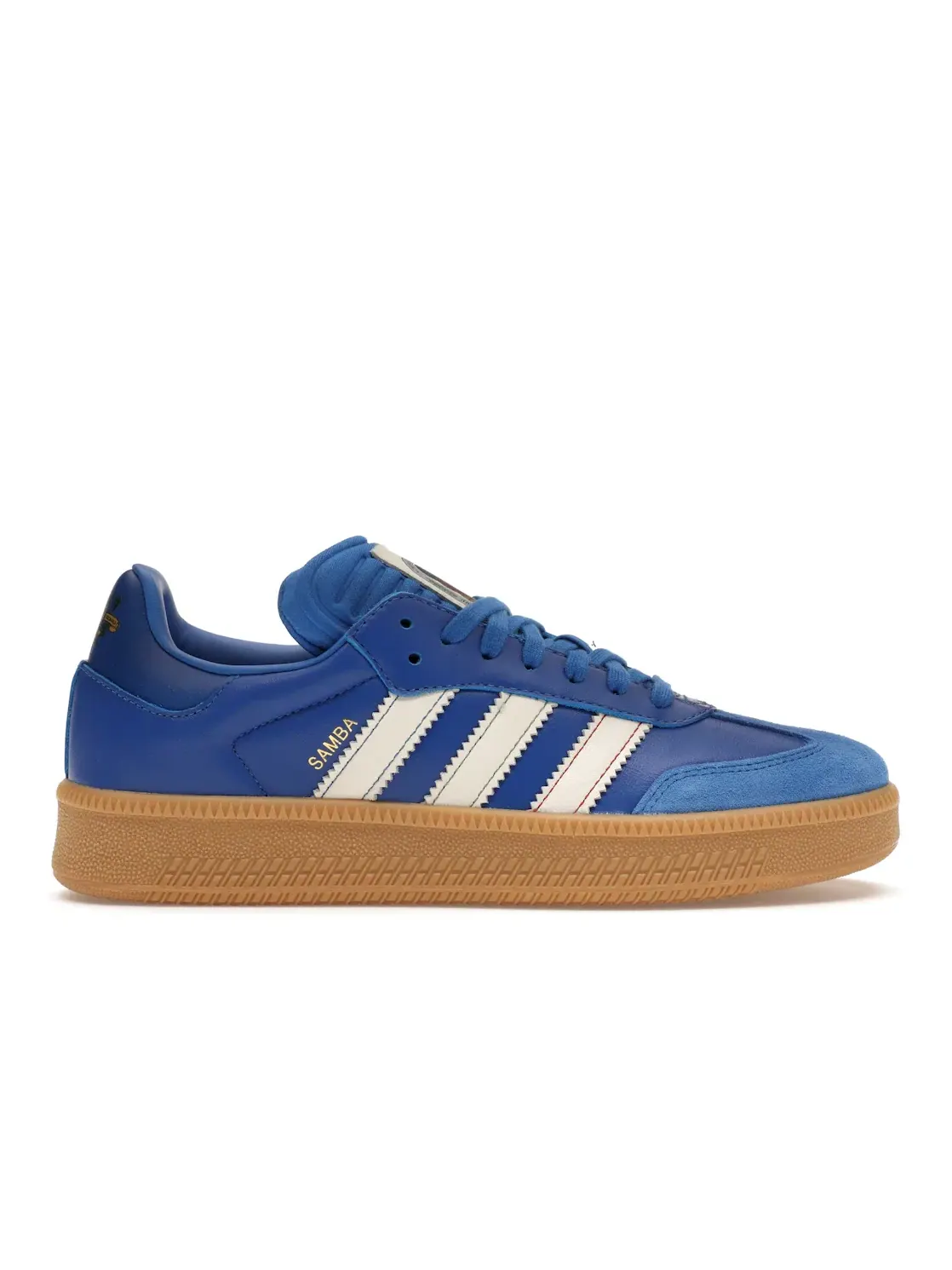 Мужские кроссовки Lifestyle Adidas Samba XLG — изображение 1 из 4, синий/белый