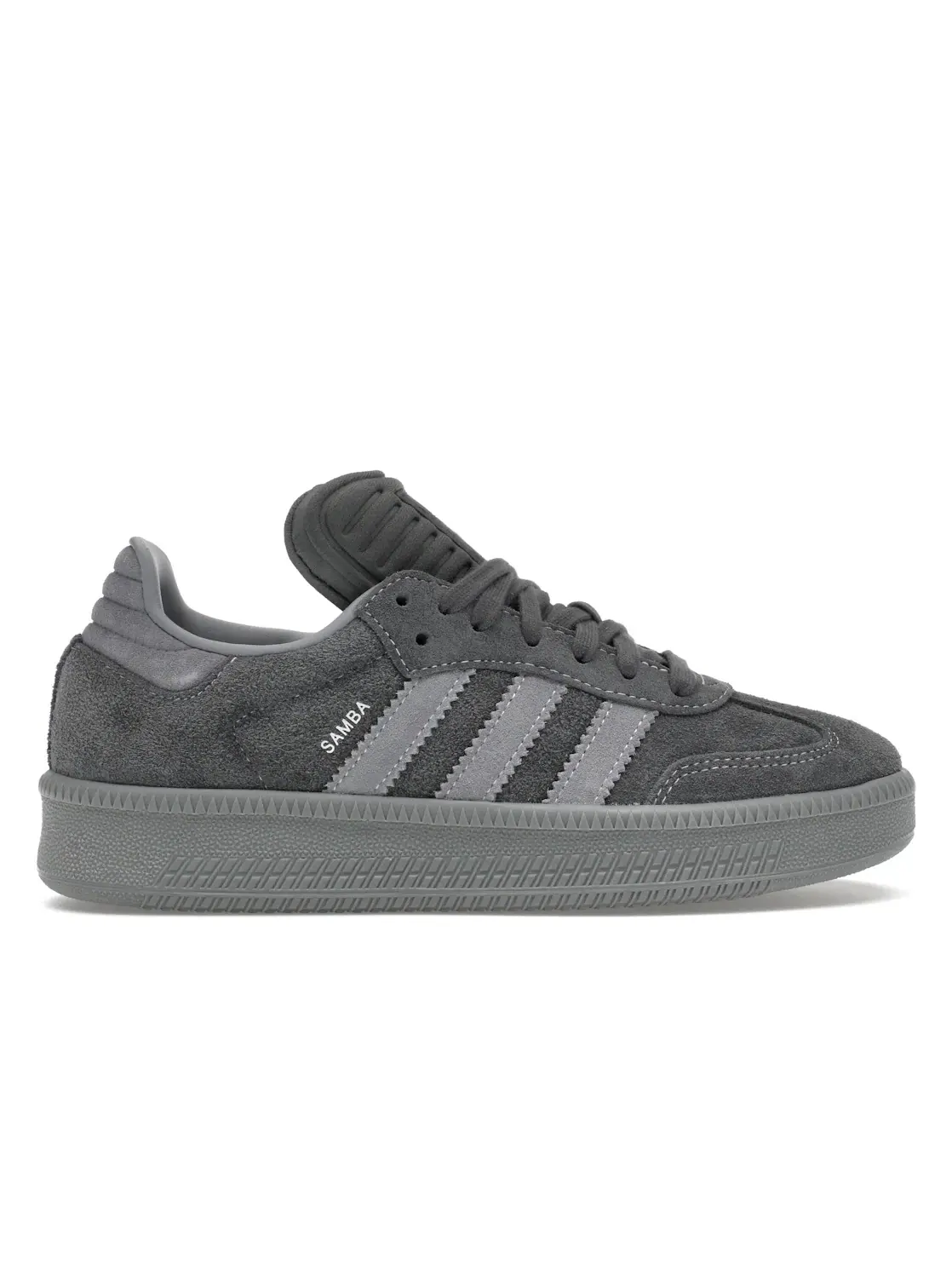 Мужские кроссовки Lifestyle с замшевым верхом Adidas Samba XLG — изображение 1 из 4, серый серый