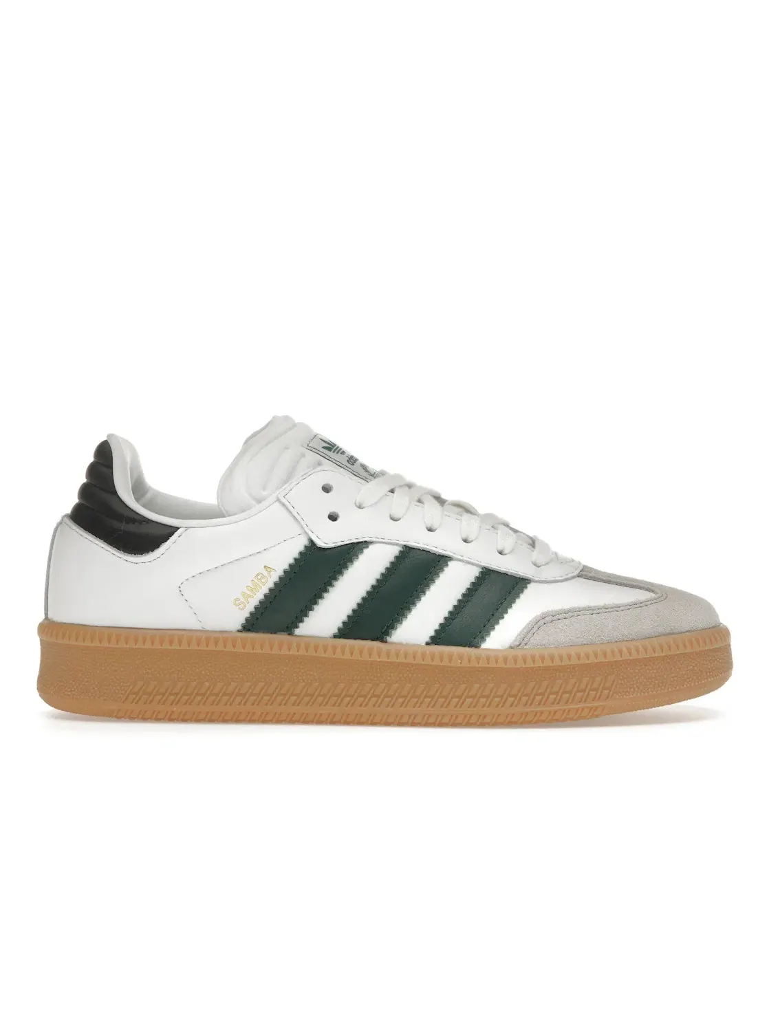 Мужские кроссовки Lifestyle Adidas Samba XLG — изображение 1 из 4, белый/зеленый