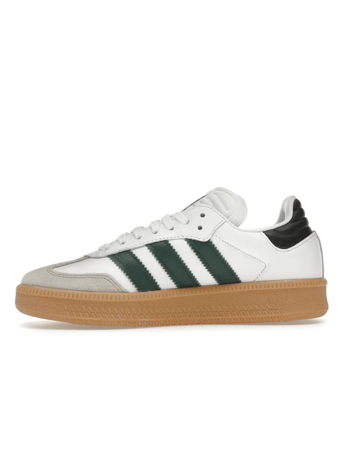 Мужские кроссовки Lifestyle Adidas Samba XLG — изображение 3 из 4, белый/зеленый
