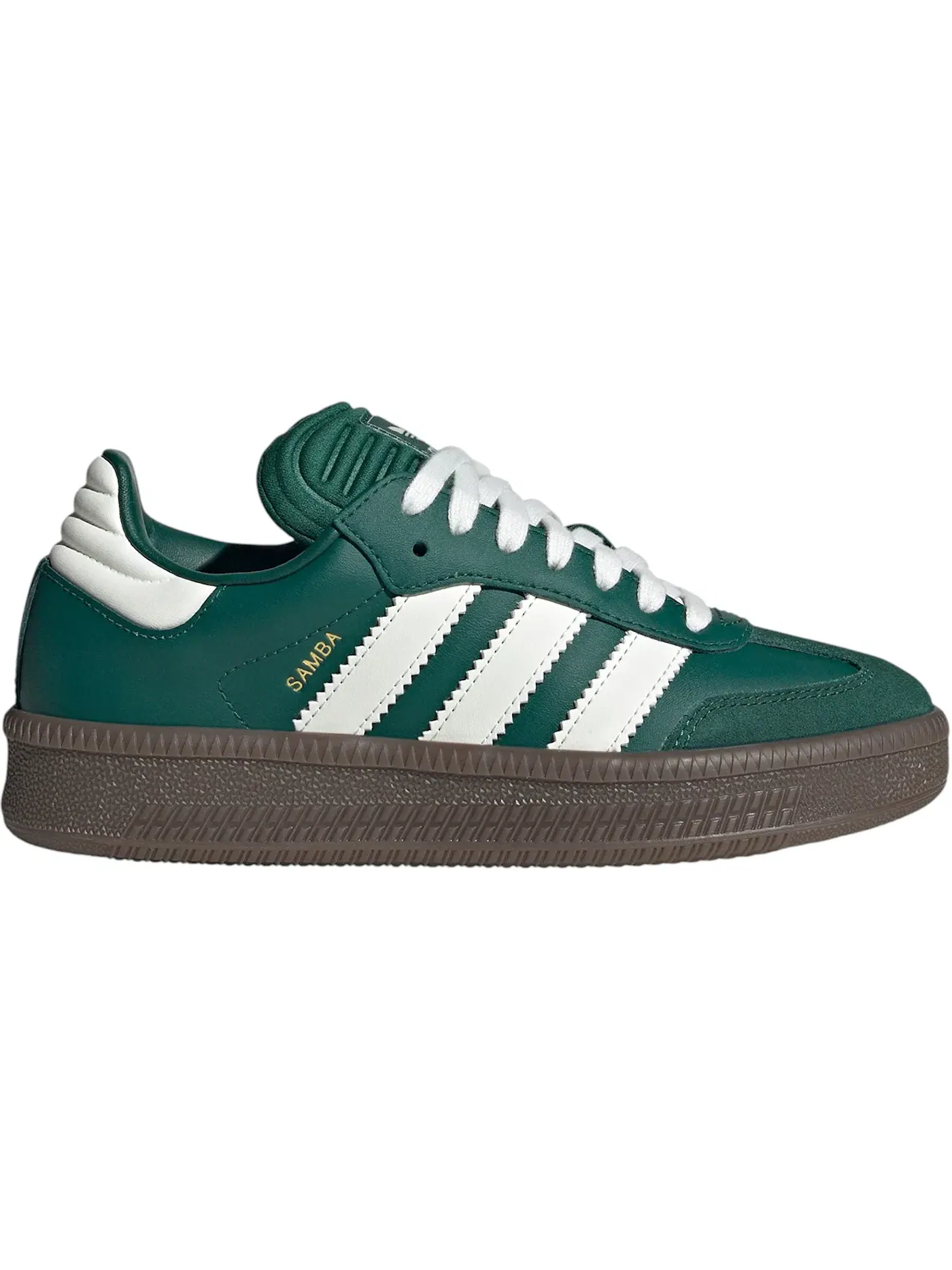 Детские кроссовки Lifestyle Adidas Samba XLG — изображение 1 из 1, зеленый/белый