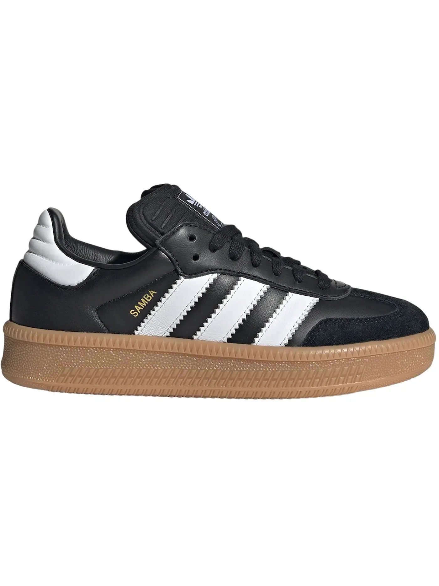 Детские кроссовки Lifestyle Adidas Samba XLG — изображение 1 из 1, черный белый