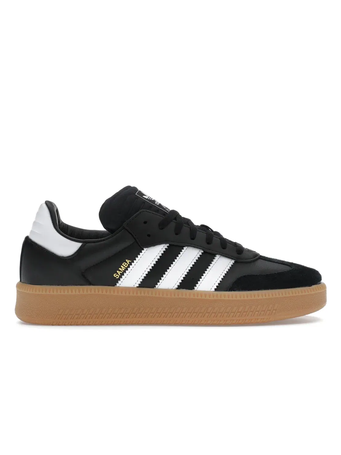 Мужские кроссовки Lifestyle с увеличенной подошвой Adidas Samba XLG — изображение 1 из 4, черный/белый