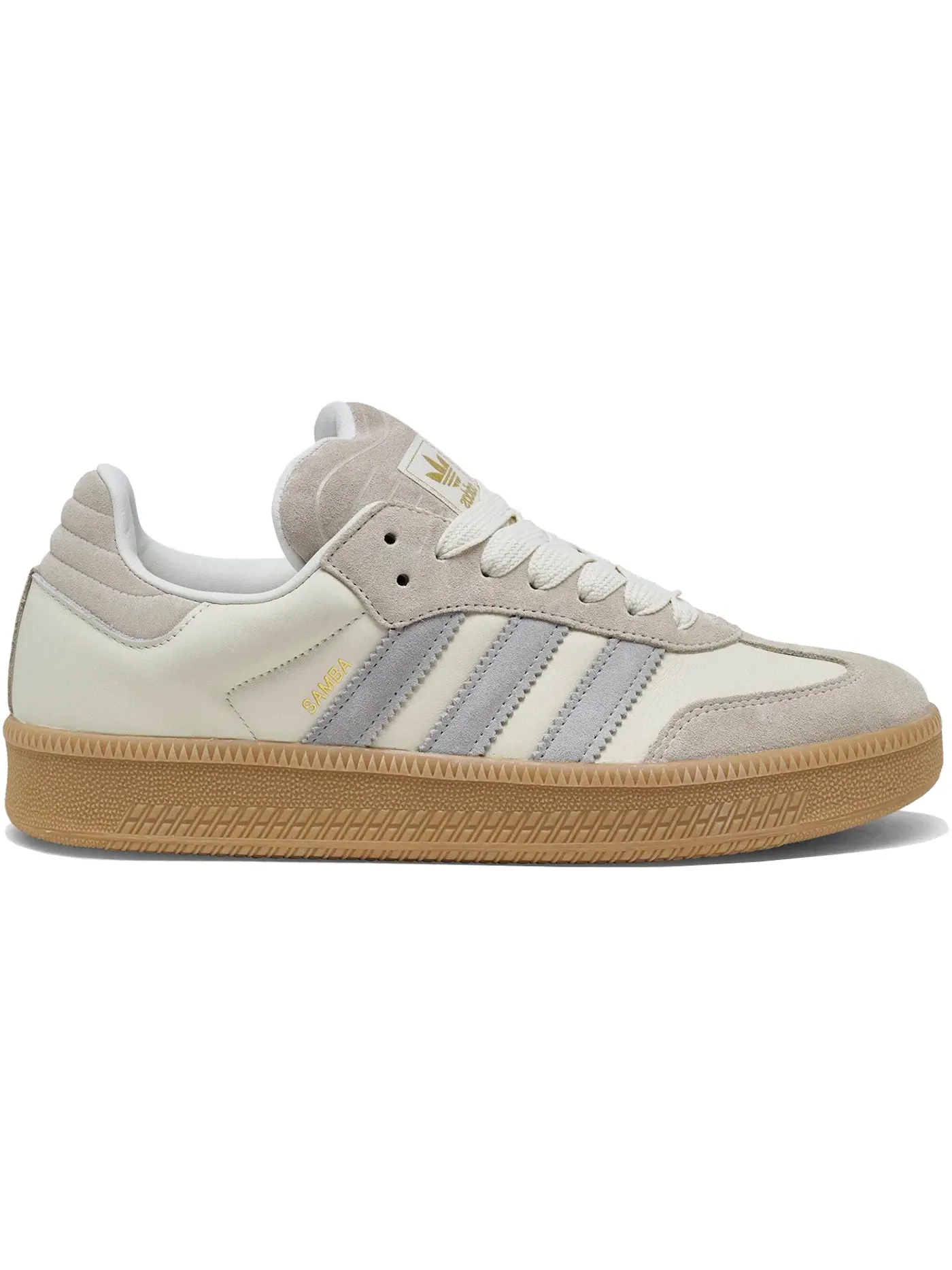 Мужские кроссовки Lifestyle Adidas Samba XLG — изображение 1 из 1, кремовый белый