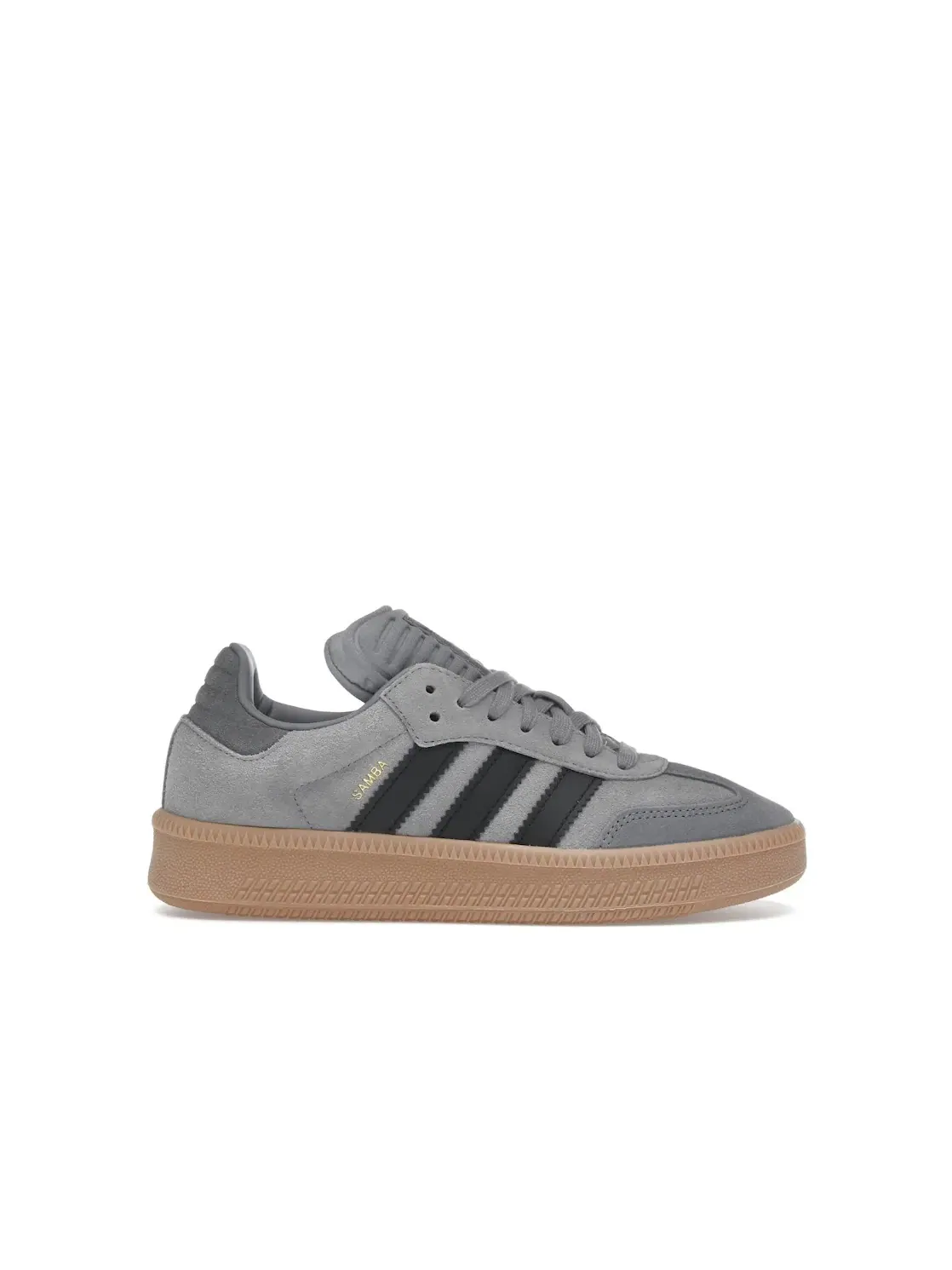 Детские кроссовки Lifestyle Samba XLG Adidas — изображение 1 из 4, серый/черный