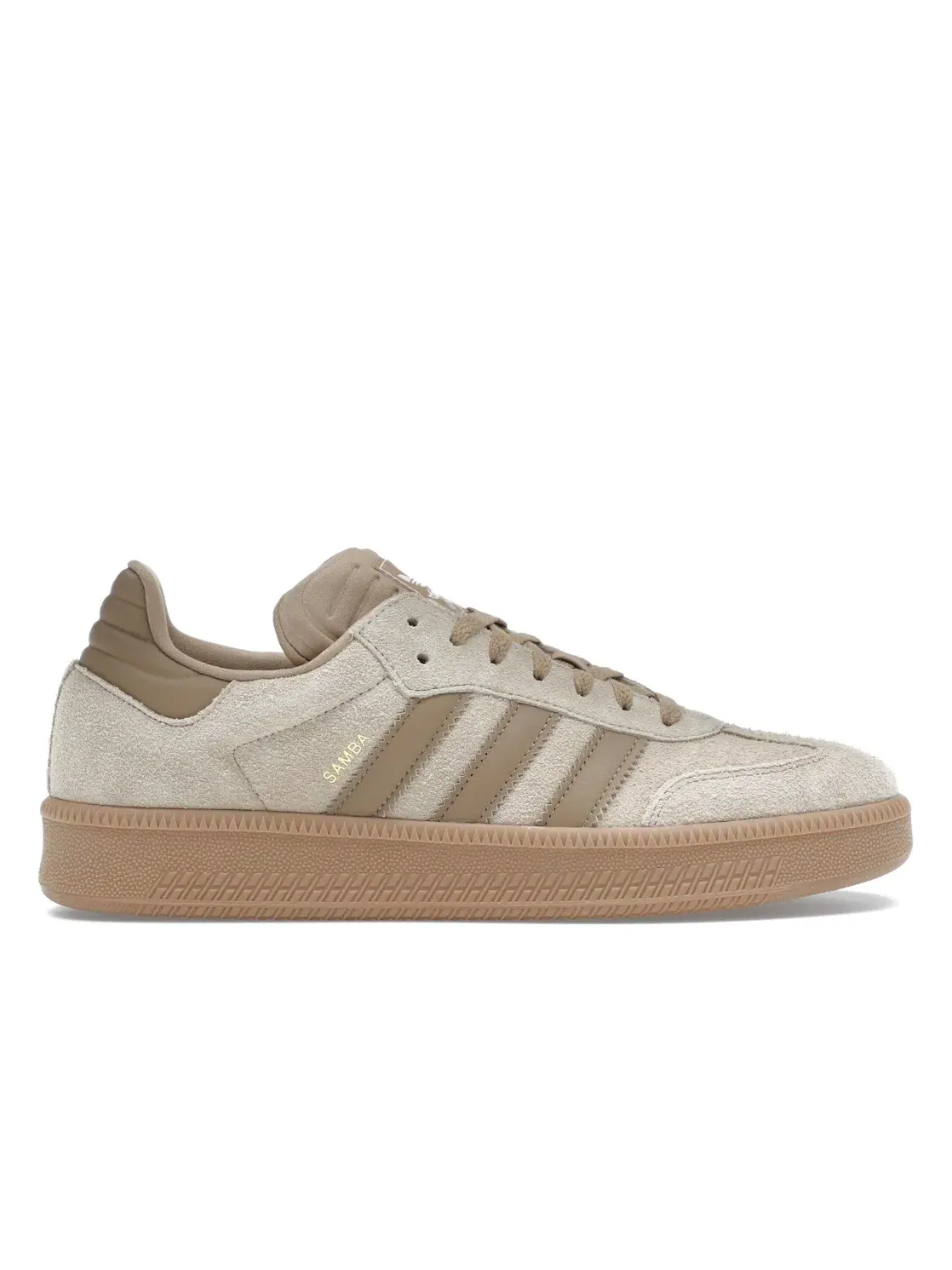 Мужские кроссовки Lifestyle Adidas Samba XLG — изображение 1 из 4, бежевый