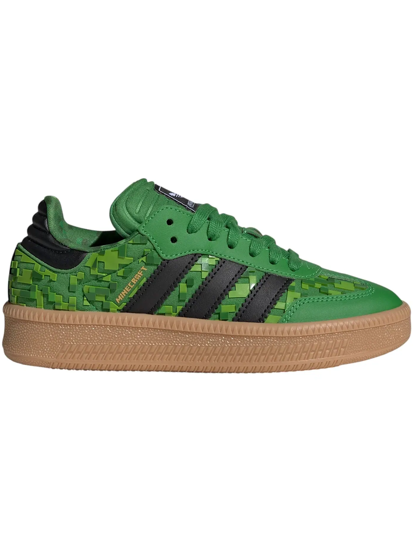 Детские кроссовки Lifestyle Adidas Samba XLG — изображение 1 из 1, зеленый/черный/белый