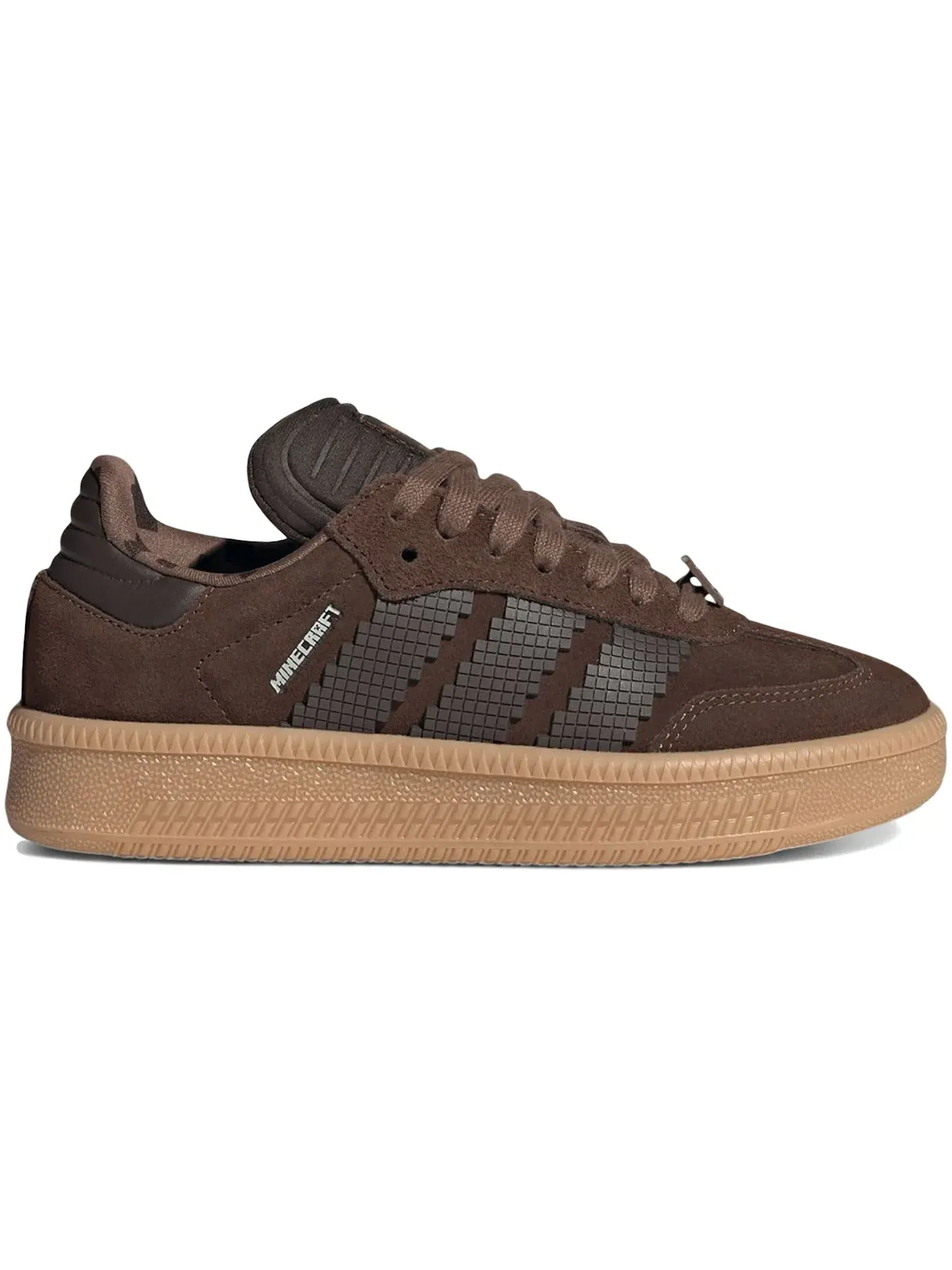 Детские кроссовки Lifestyle с принтом Adidas Samba XLG Minecraft Spider (GS) — изображение 1 из 1