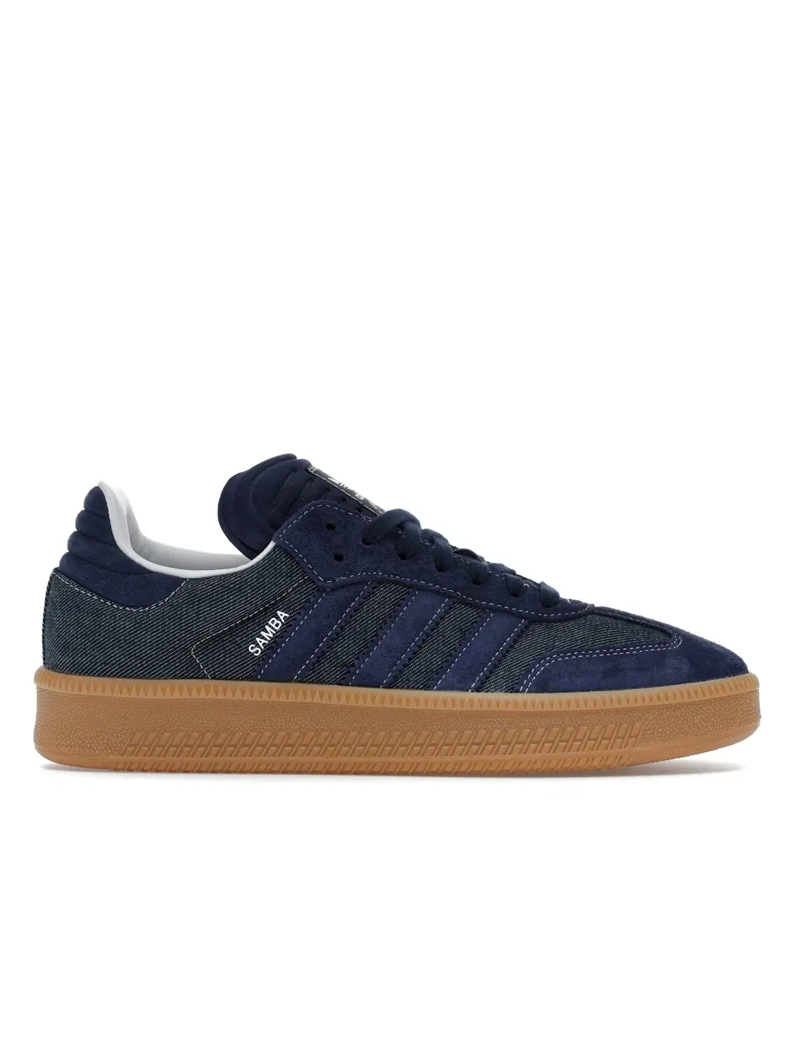 Мужские кроссовки Lifestyle Adidas Samba XLG — изображение 1 из 4, индиго/индиго/белый