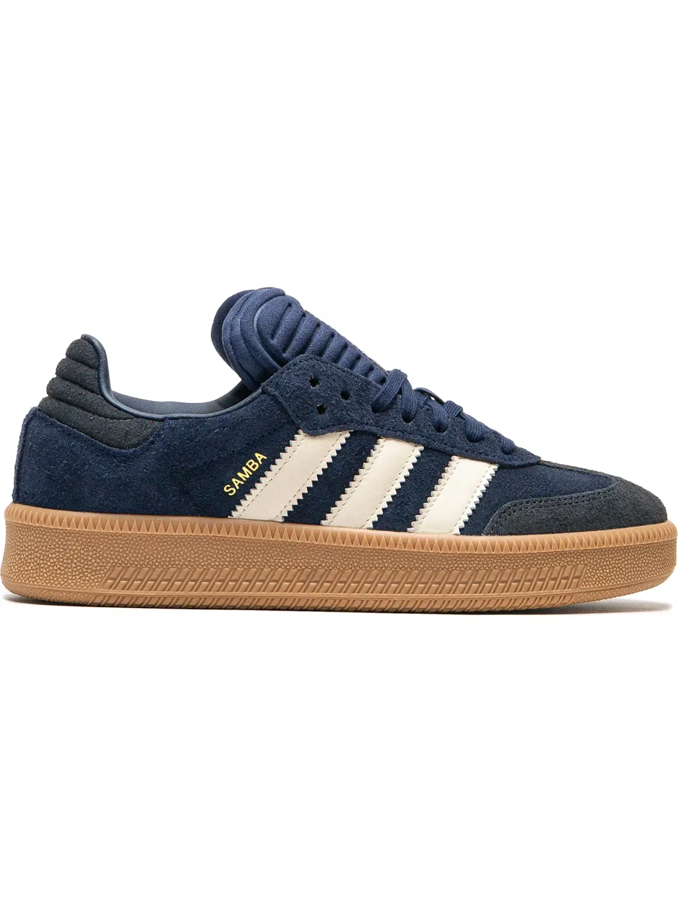 Мужские кроссовки Lifestyle Adidas Samba XLG — изображение 1 из 1, индиго/кремовый белый
