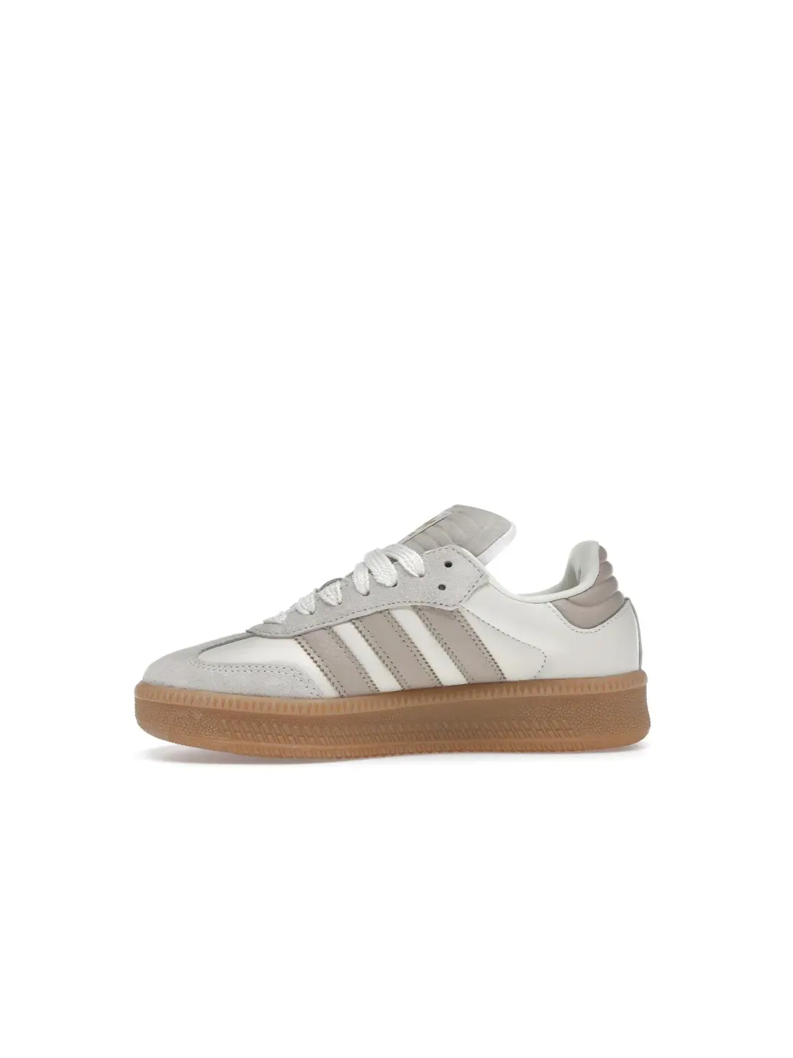 Детские кроссовки Lifestyle Adidas Samba XLG — изображение 3 из 4, белый/коричневый