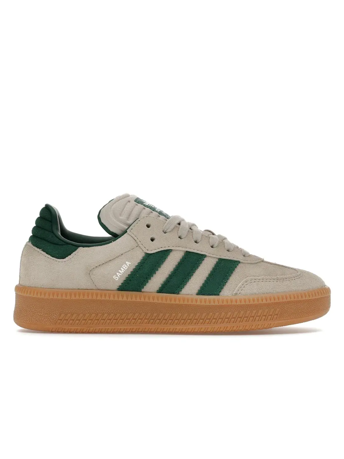 Детские кроссовки Lifestyle Adidas Samba XLG — изображение 1 из 4, серый/зеленый