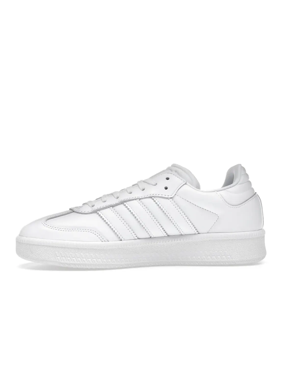 Мужские кроссовки с замшевыми вставками Adidas Samba XLG — изображение 3 из 4, белый белый белый