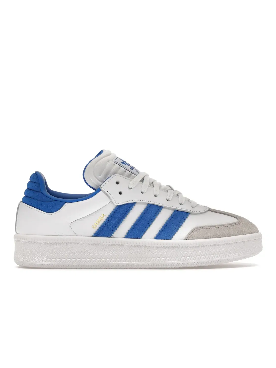Мужские кроссовки для повседневной носки Adidas Samba XLG — изображение 1 из 4, белый яркий прозрачный