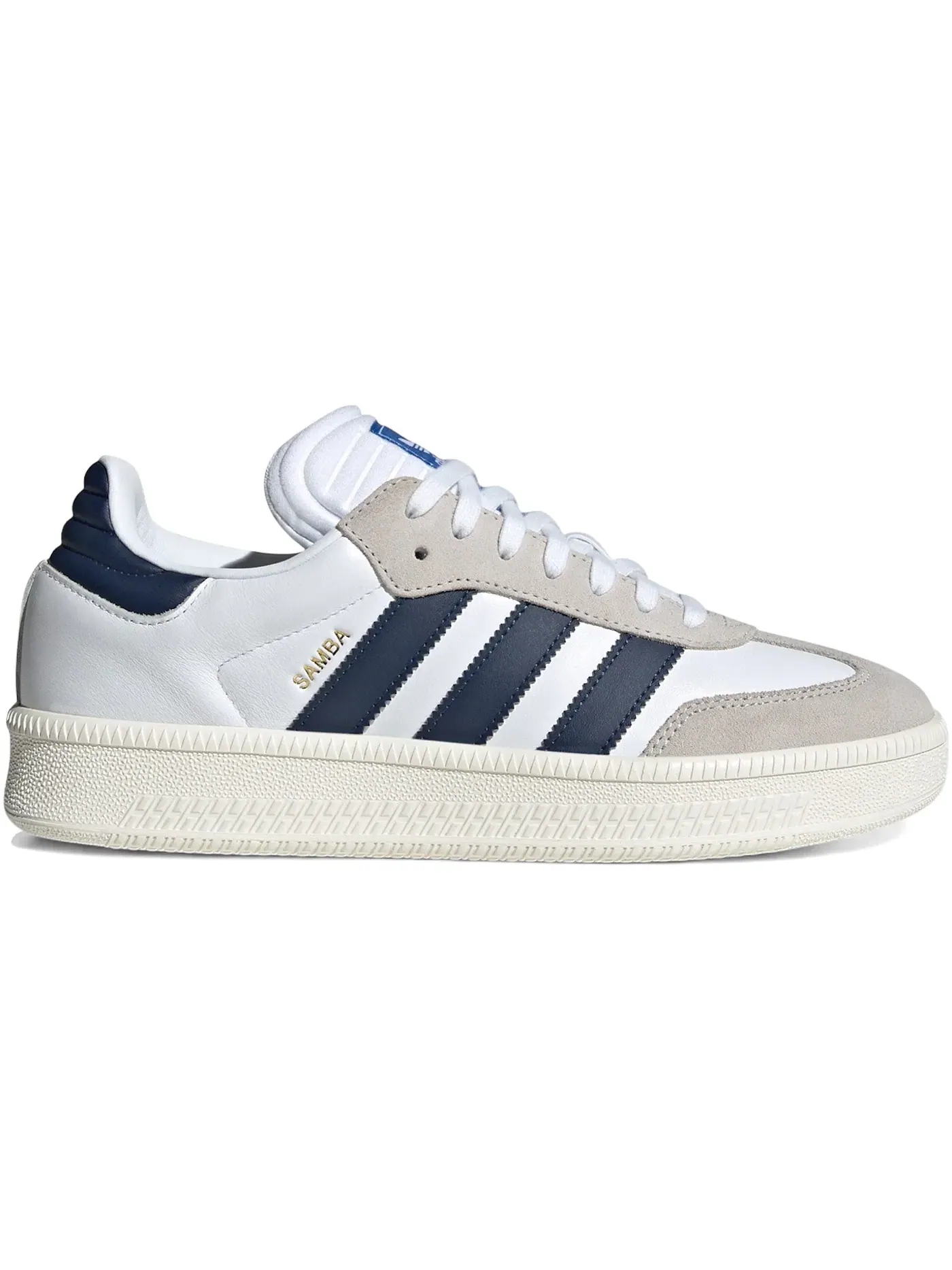 Мужские кроссовки lifestyle Adidas Samba XLG — изображение 1 из 1, белый/индиго/белый