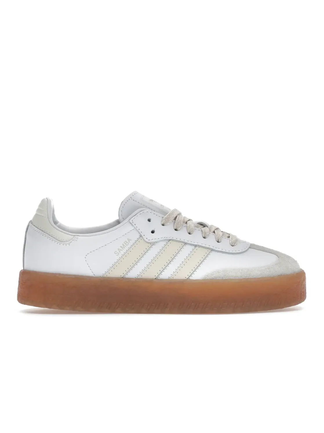 Женские кроссовки Lifestyle Adidas Sambae — изображение 1 из 4, бежевый/белый