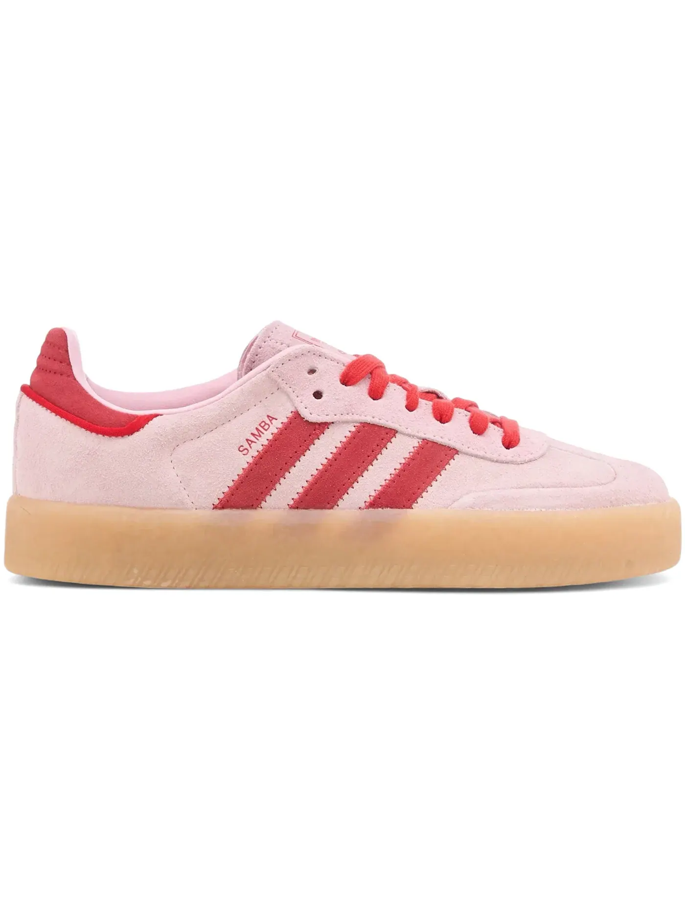 Женские кроссовки Lifestyle Adidas Sambae — изображение 1 из 1, прозрачный розовый