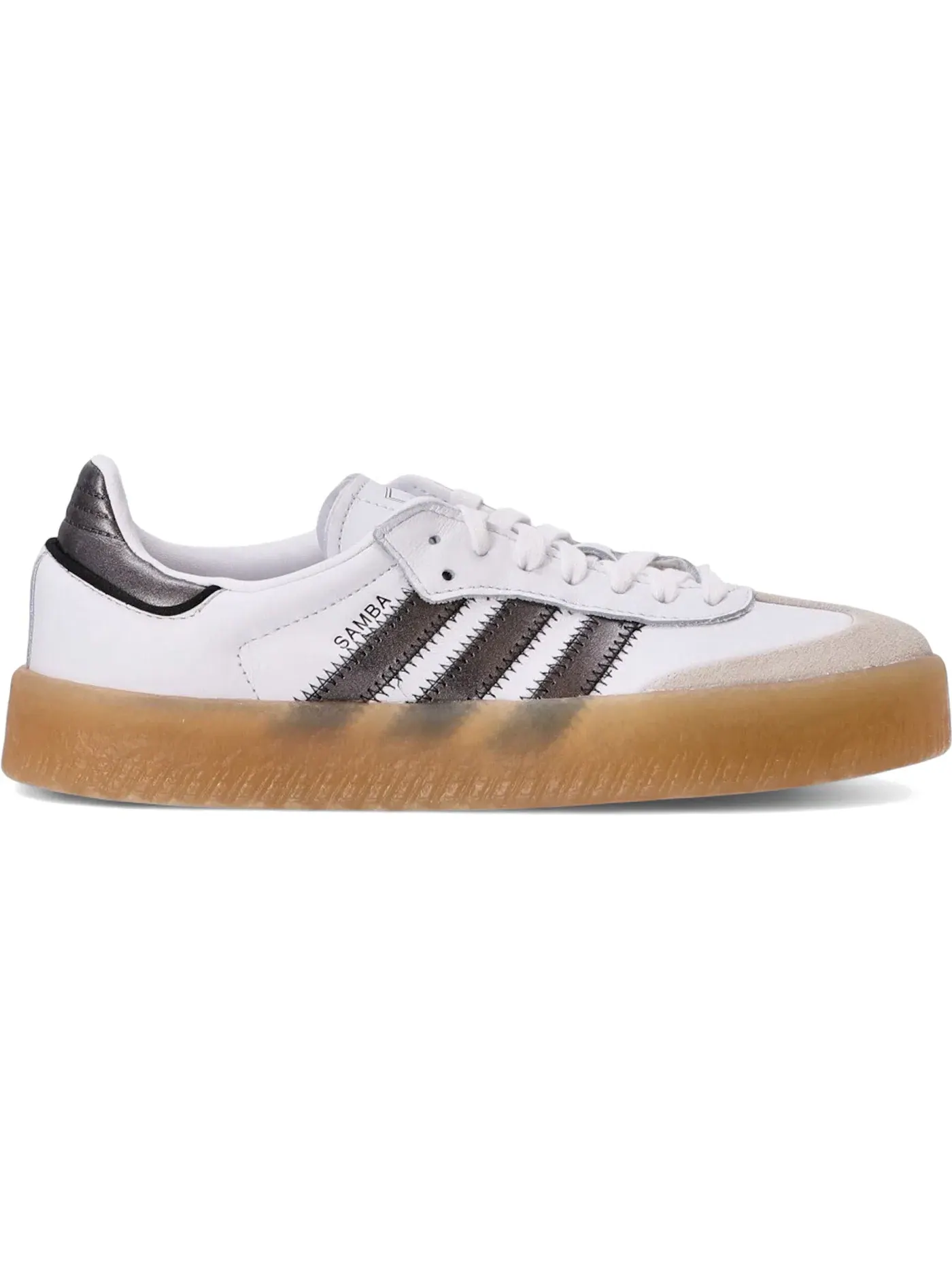 Женские кроссовки Lifestyle Adidas Sambae — изображение 1 из 1, белый/черный