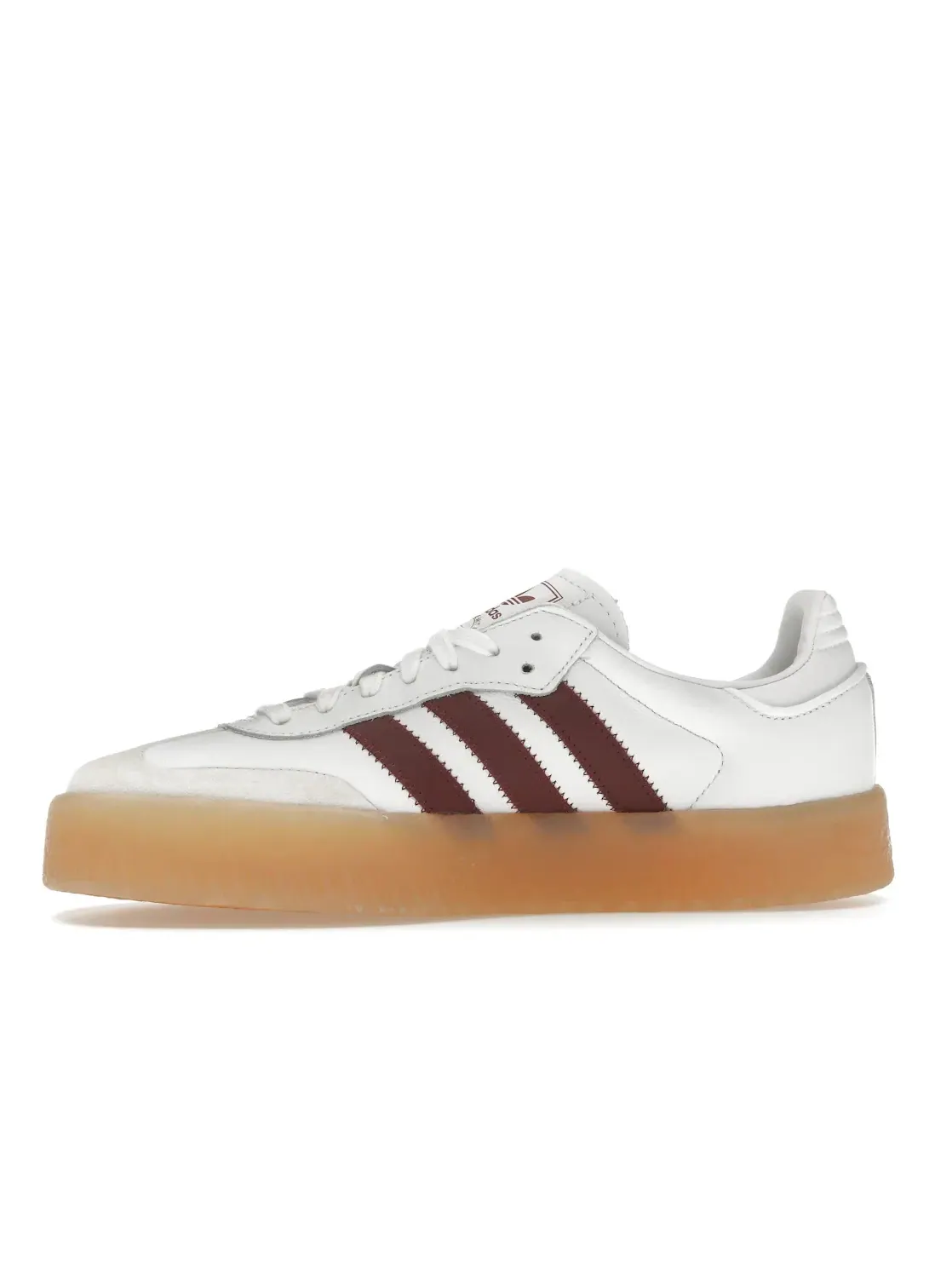 Женские кроссовки Lifestyle Adidas Sambae — изображение 3 из 4, белый/красный/белый