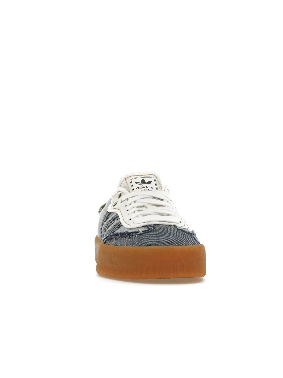 Женские кроссовки с джинсовым верхом Adidas Sambae — изображение 2 из 4, белый