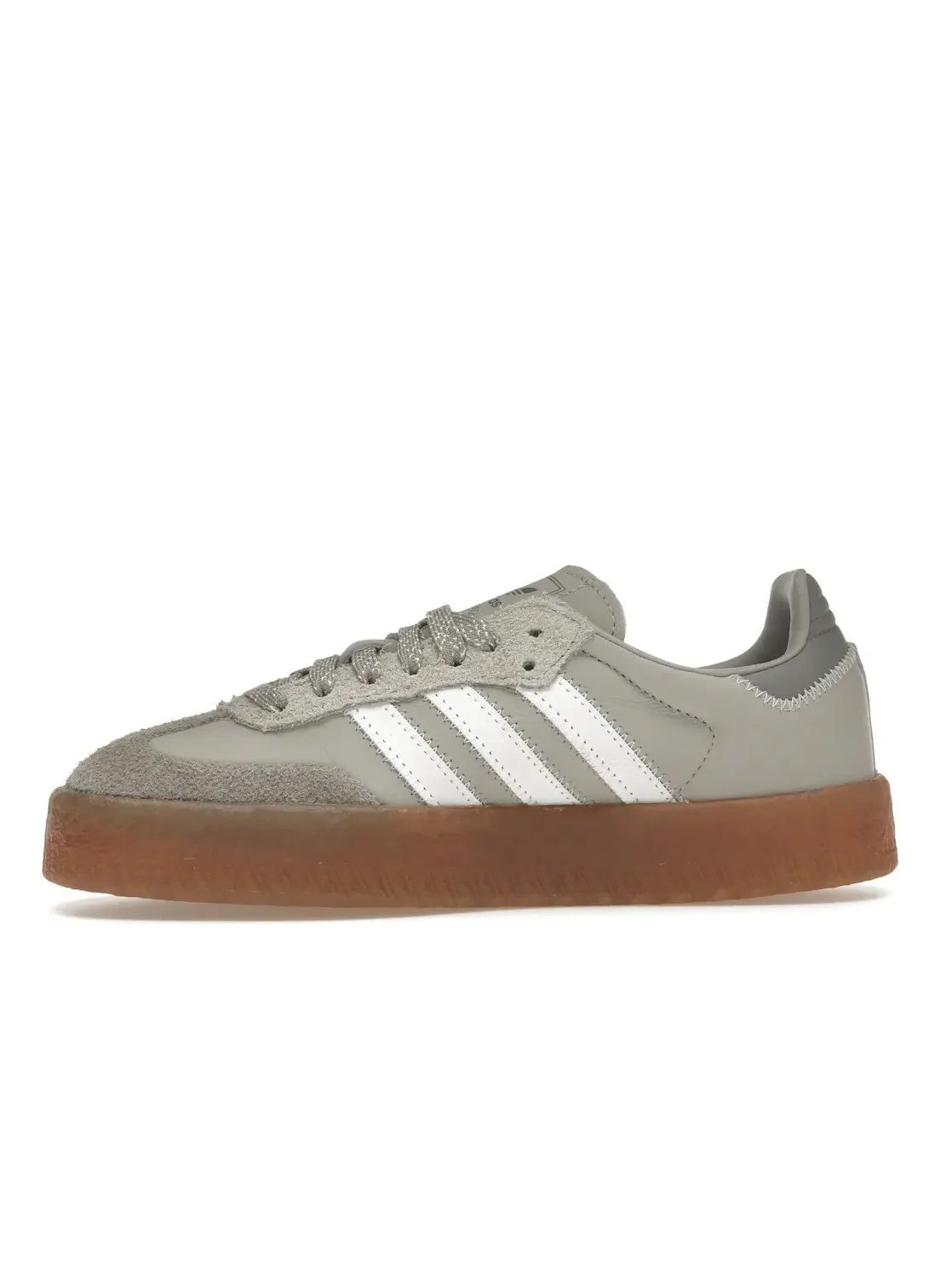 Женские кроссовки Lifestyle Adidas Sambae — изображение 3 из 4, серый белый серый