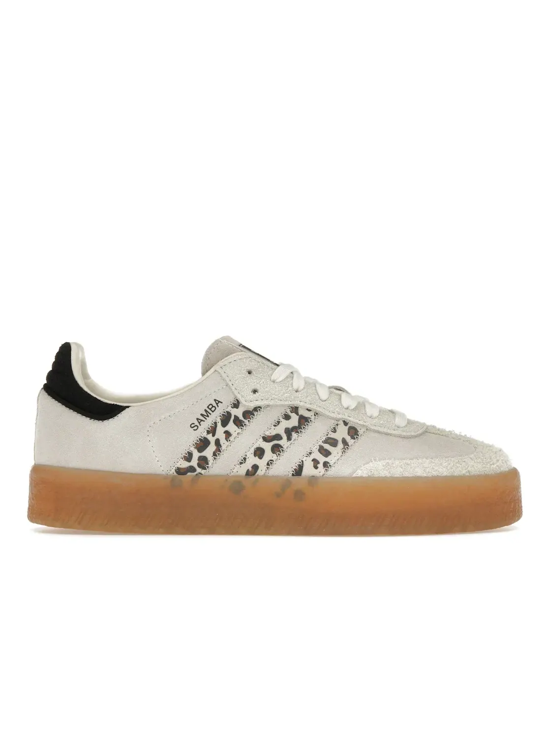 Женские кроссовки с леопардовым принтом Adidas Sambae — изображение 1 из 4
