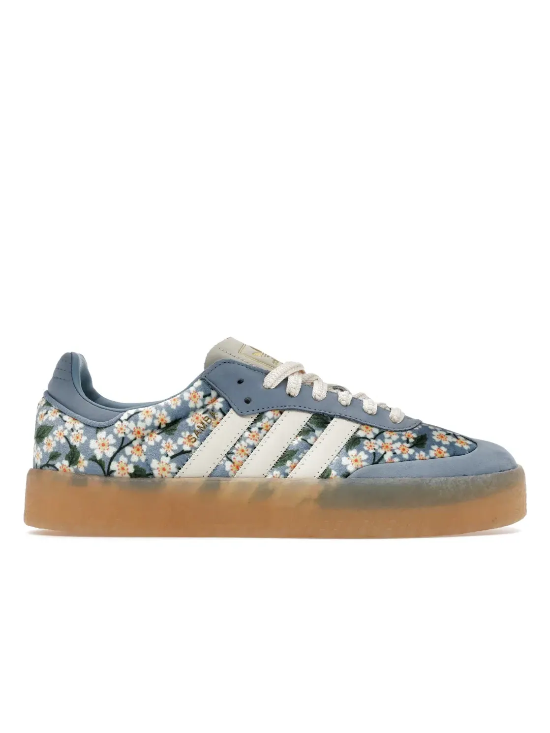 Женские кроссовки с принтом Sambae Liberty London Floral Embroidery Adidas — изображение 1 из 4