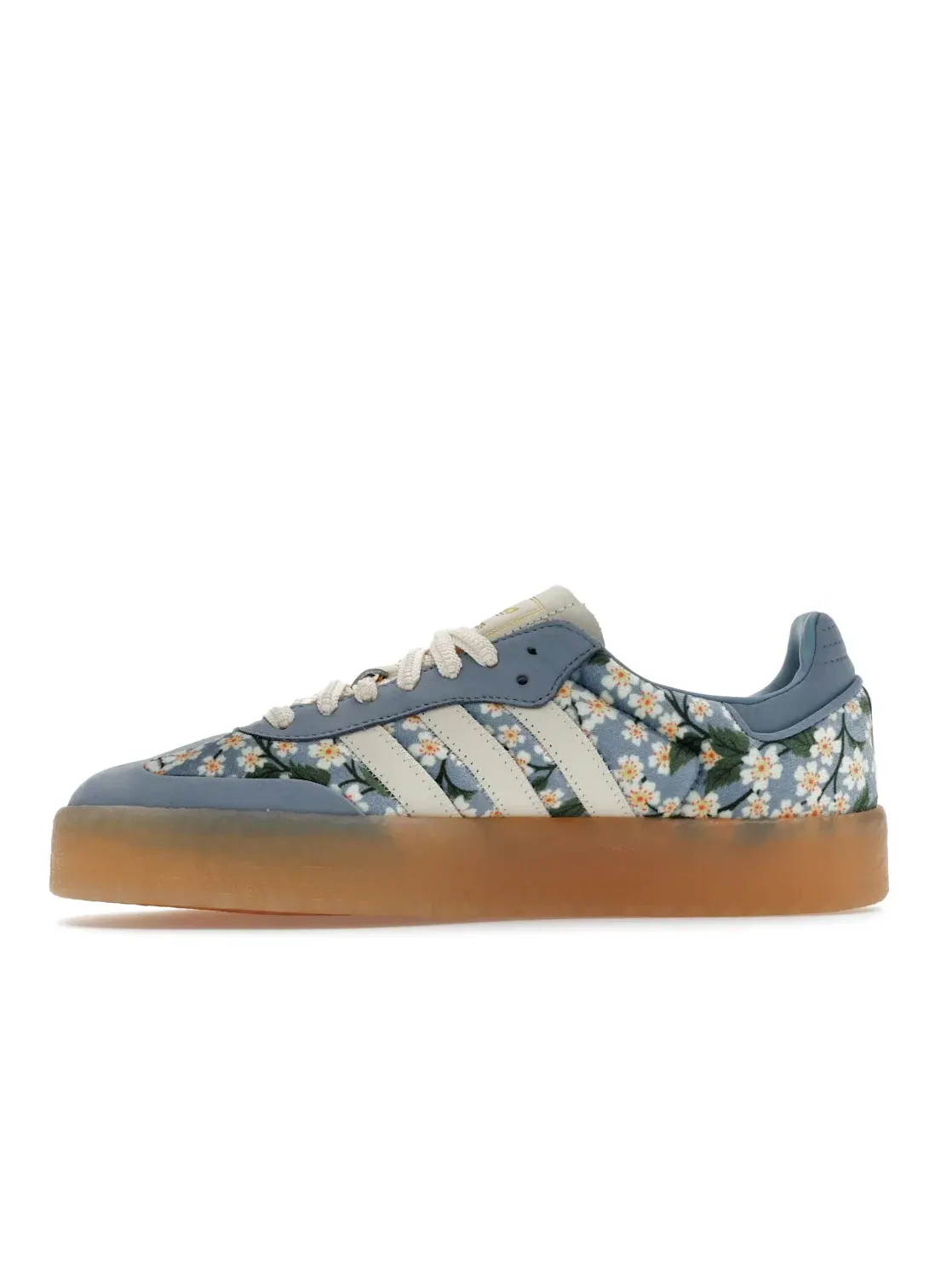 Женские кроссовки с принтом Sambae Liberty London Floral Embroidery Adidas — изображение 3 из 4
