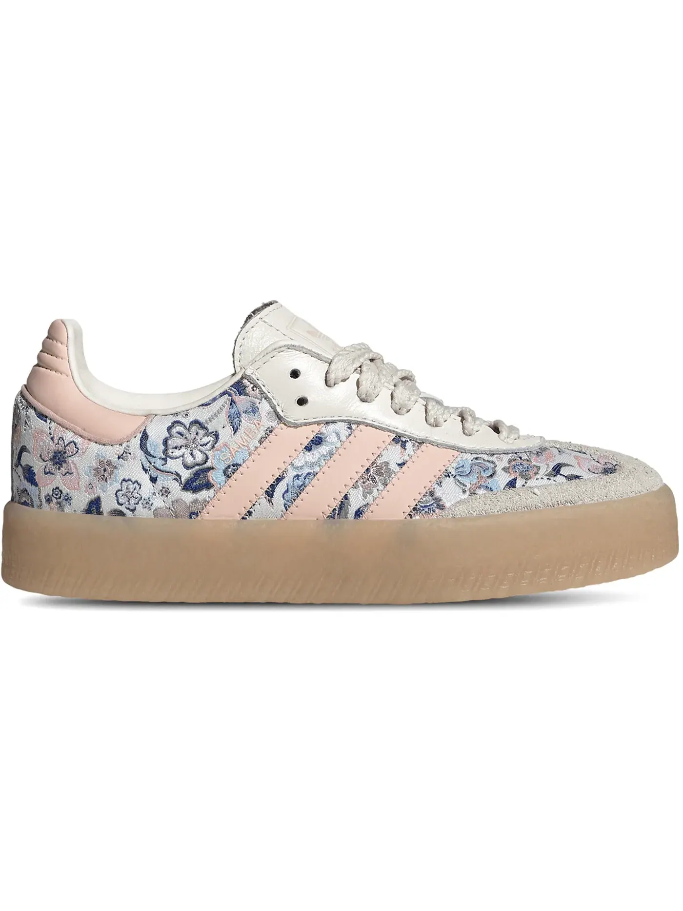 Детские кроссовки Lifestyle Adidas Sambae — изображение 1 из 1, белый розовый