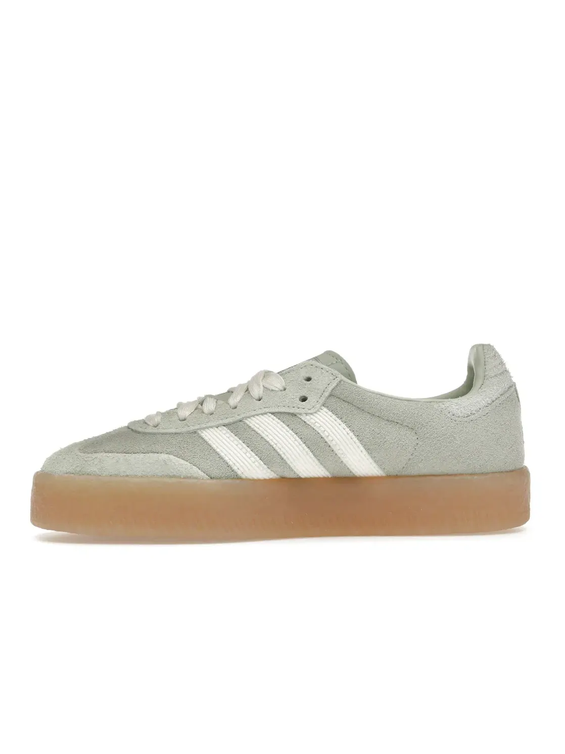 Женские кроссовки Lifestyle Adidas Sambae — изображение 3 из 4, зеленый/белый