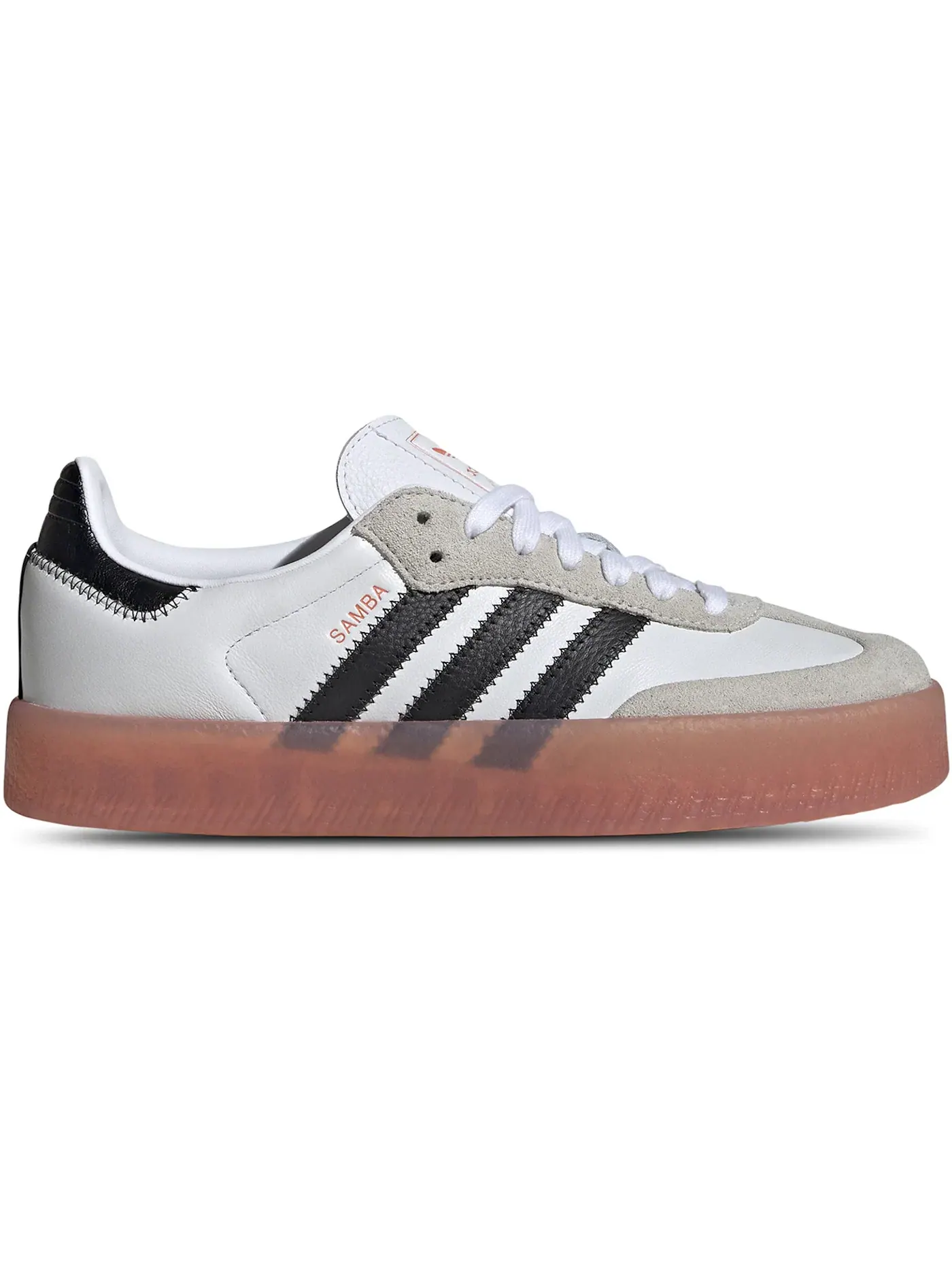 Женские кроссовки Lifestyle Adidas Sambae — изображение 1 из 1, белый/черный