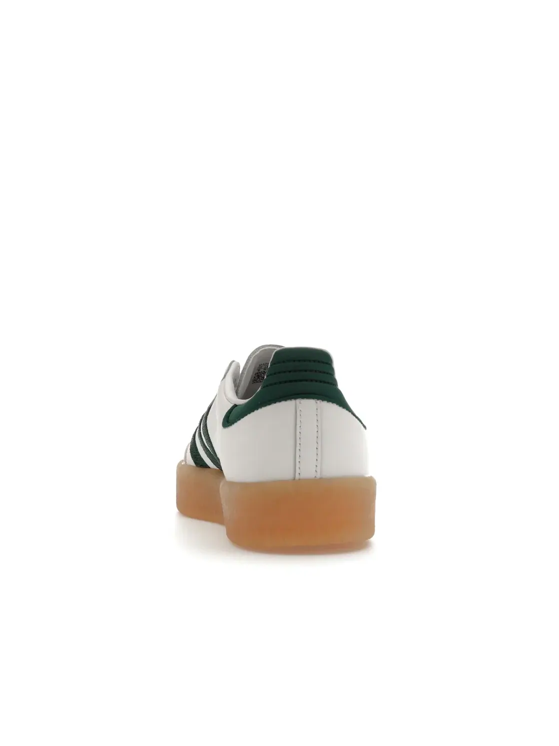 Женские кроссовки с гладкой кожей Adidas Sambae — изображение 4 из 4, белый зеленый белый