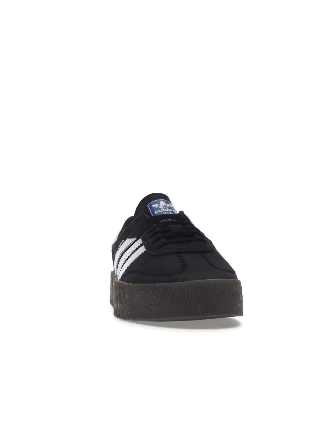 Женские кроссовки с платформой Adidas Sambarose — изображение 2 из 4, черный/белый