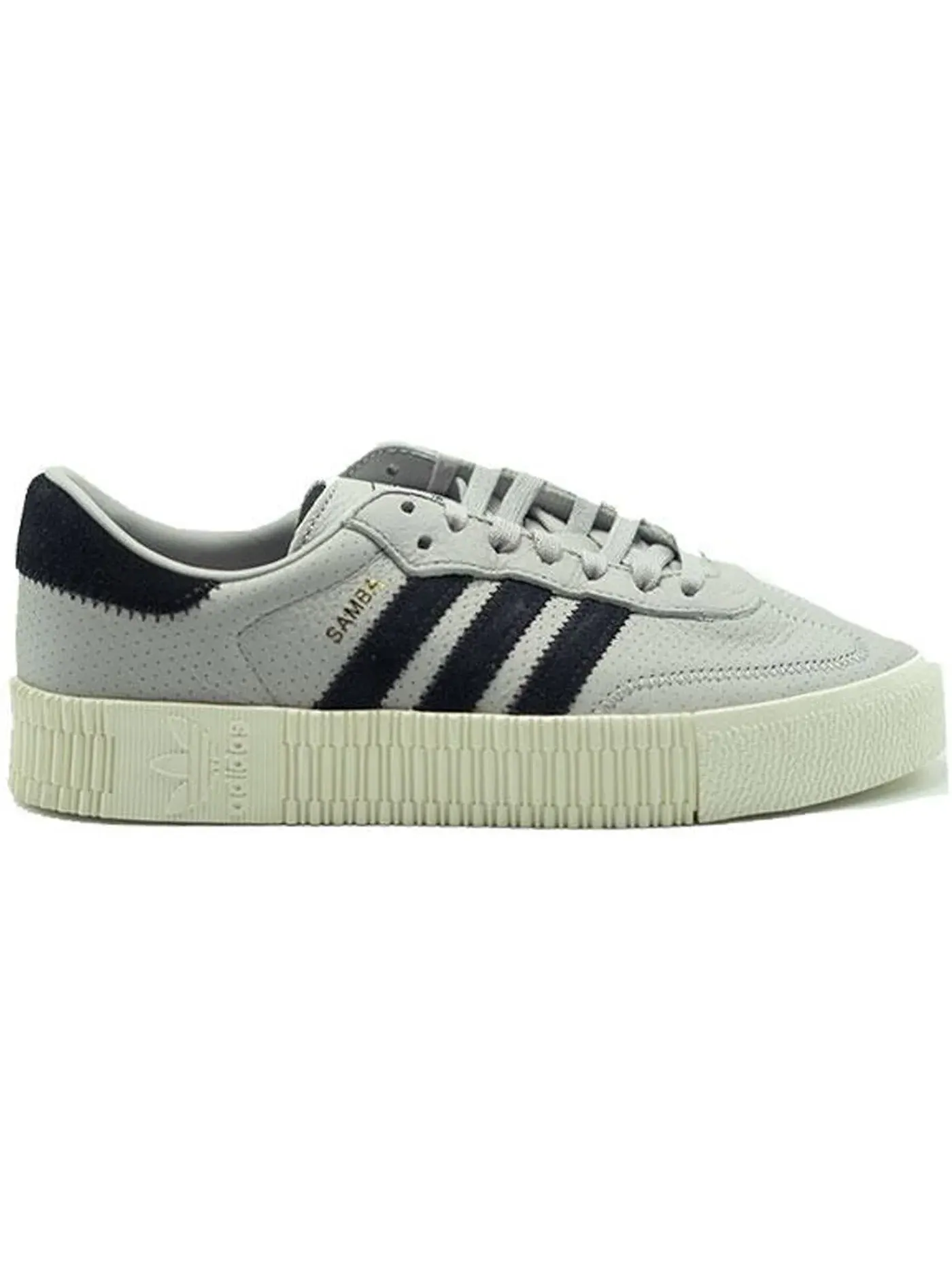 Женские кроссовки Lifestyle Adidas Sambarose — изображение 1 из 1, серый/черный/белый