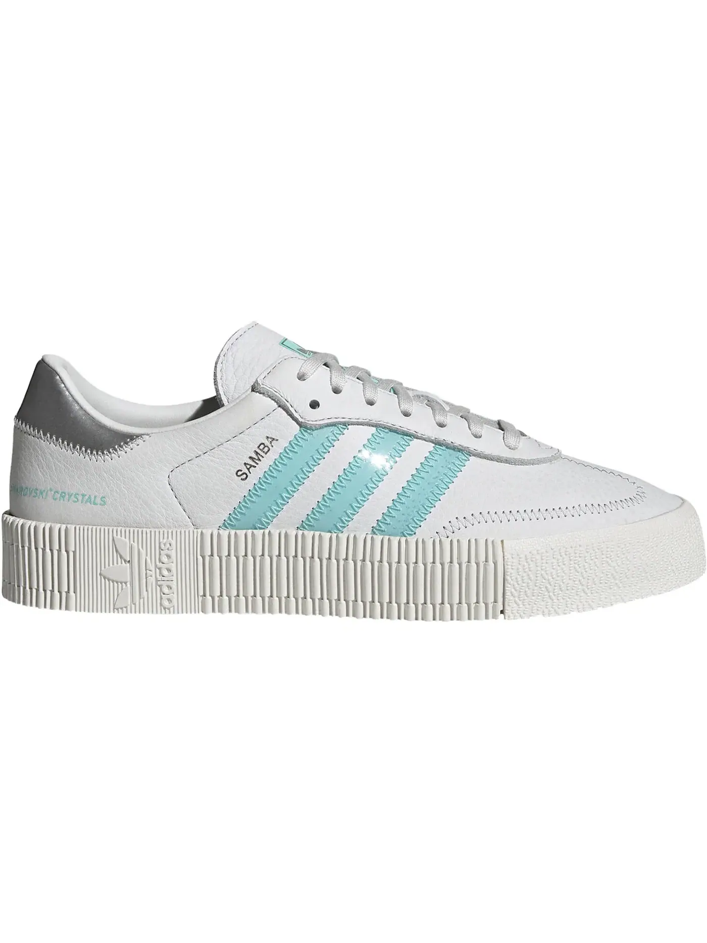 Женские кроссовки с блестками Adidas Sambarose — изображение 1 из 1, прозрачный